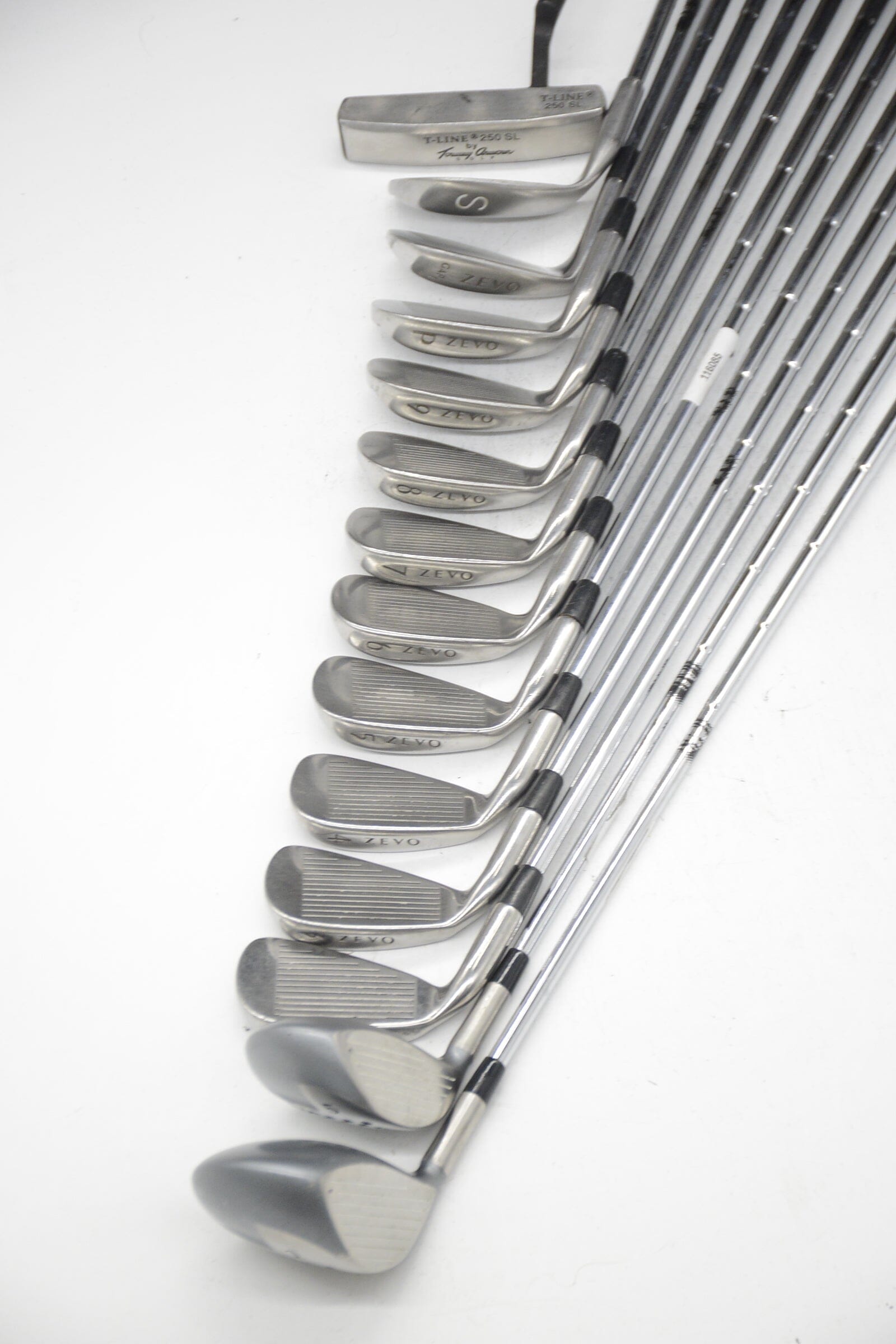 Zevo Oversize Mixed Full Set S Flex -0.25" Golf Clubs GolfRoots 
