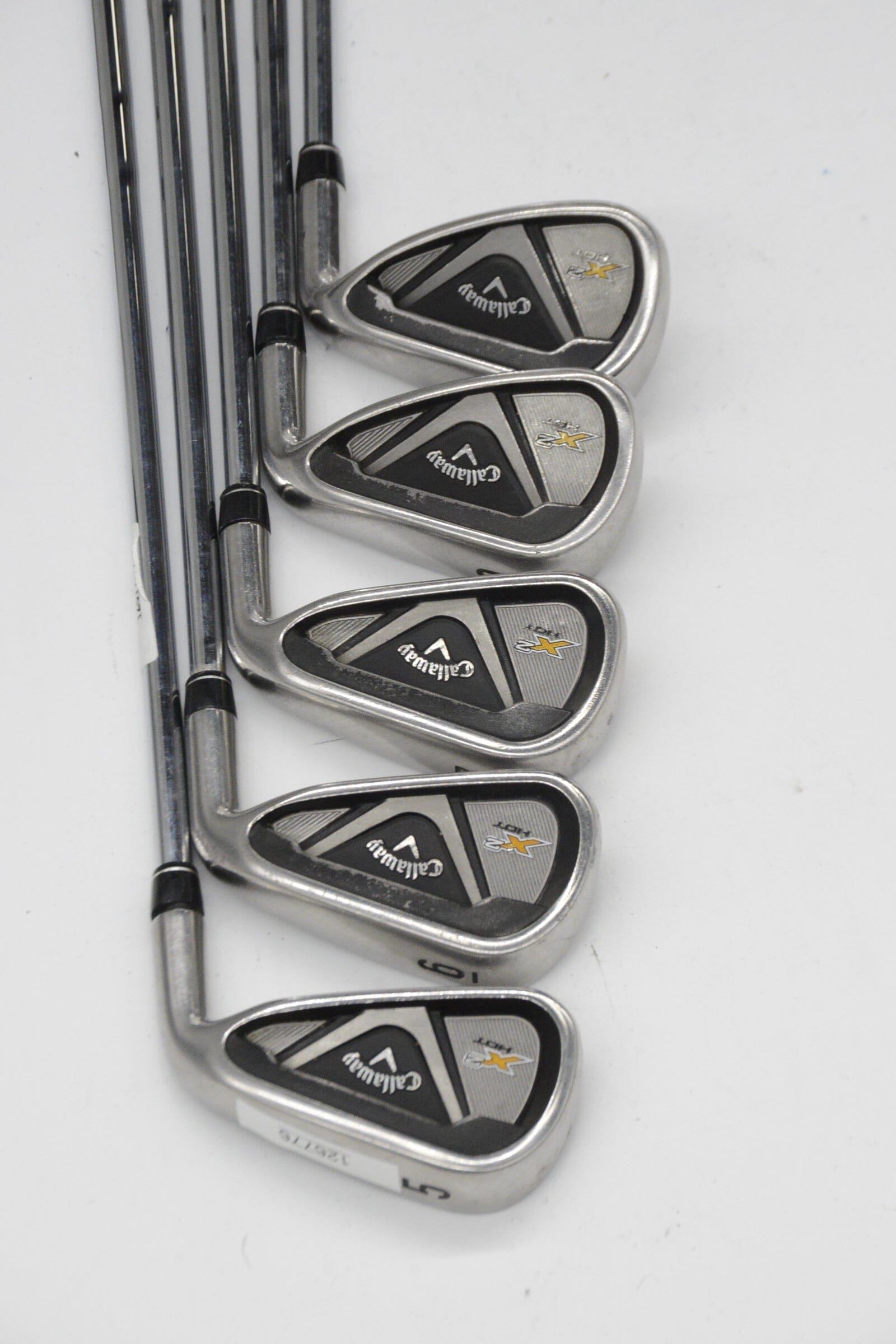 Callaway X2 Hot 5-7, 9-PW Iron Set R Flex Std Length Golf Clubs GolfRoots 