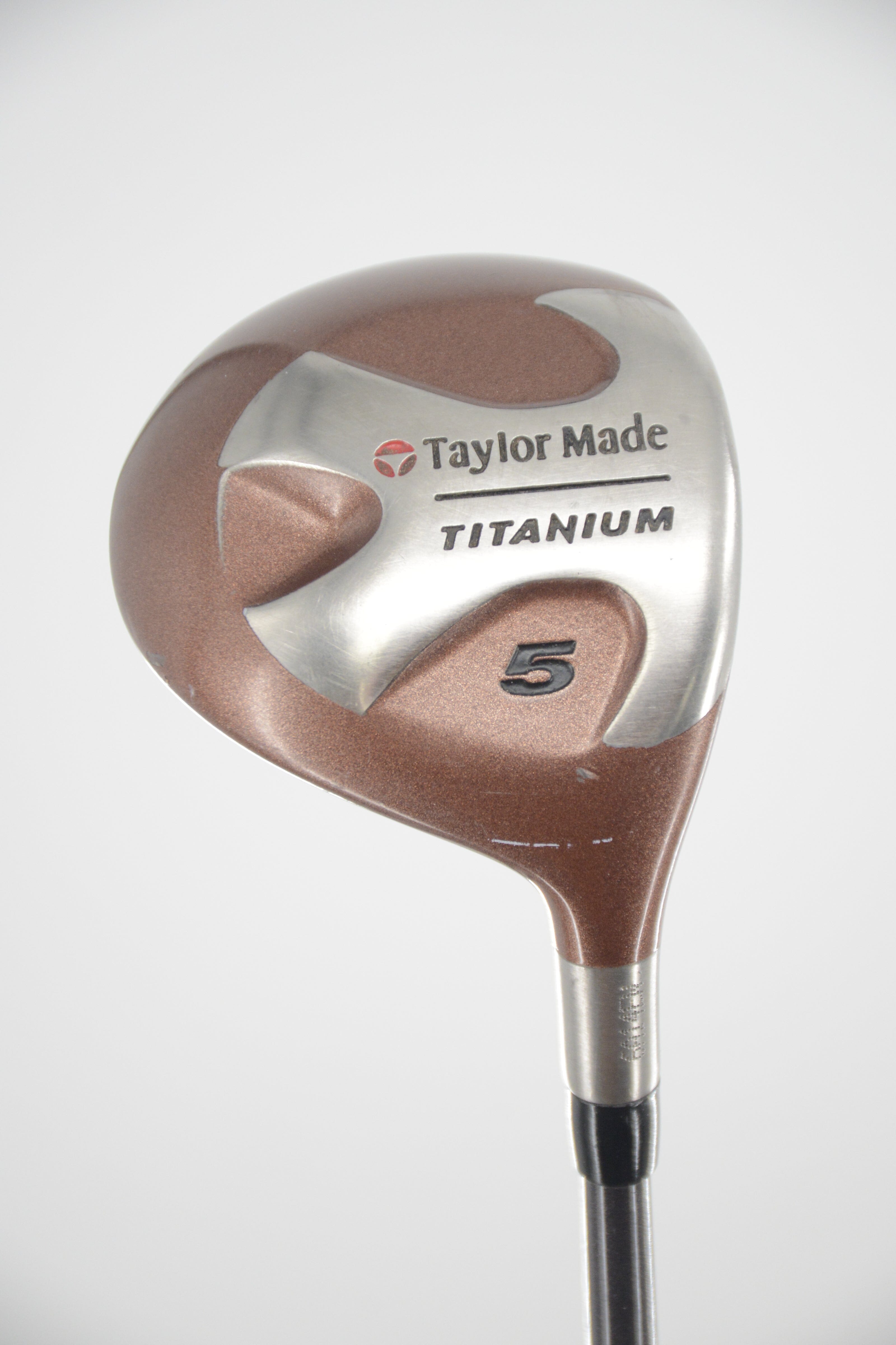 TaylorMade Titanium Bubble 5 Wood S Flex 42.25" Golf Clubs GolfRoots 