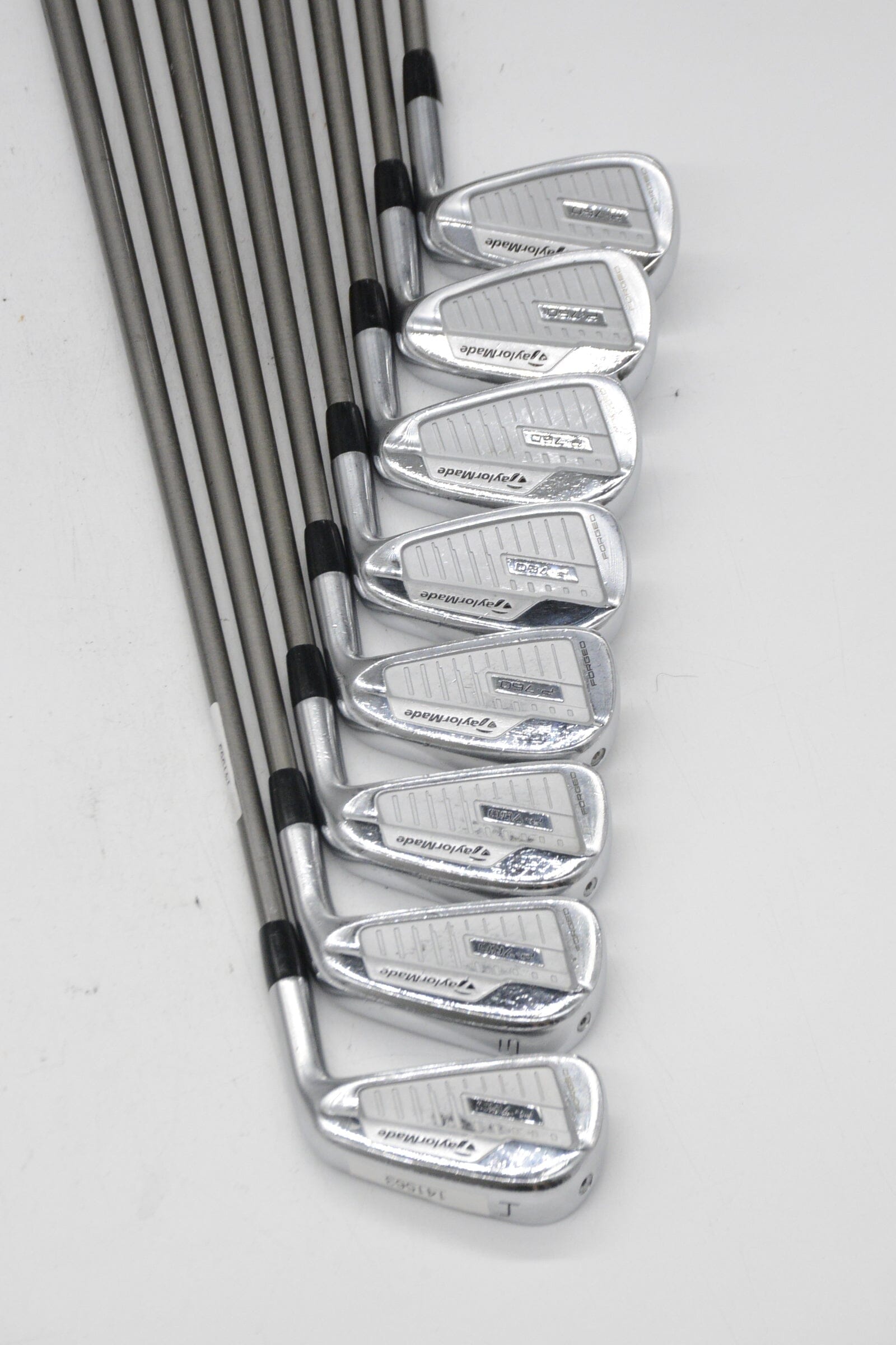 TaylorMade P760 4-AW Iron Set S Flex -0.5" Golf Clubs GolfRoots 