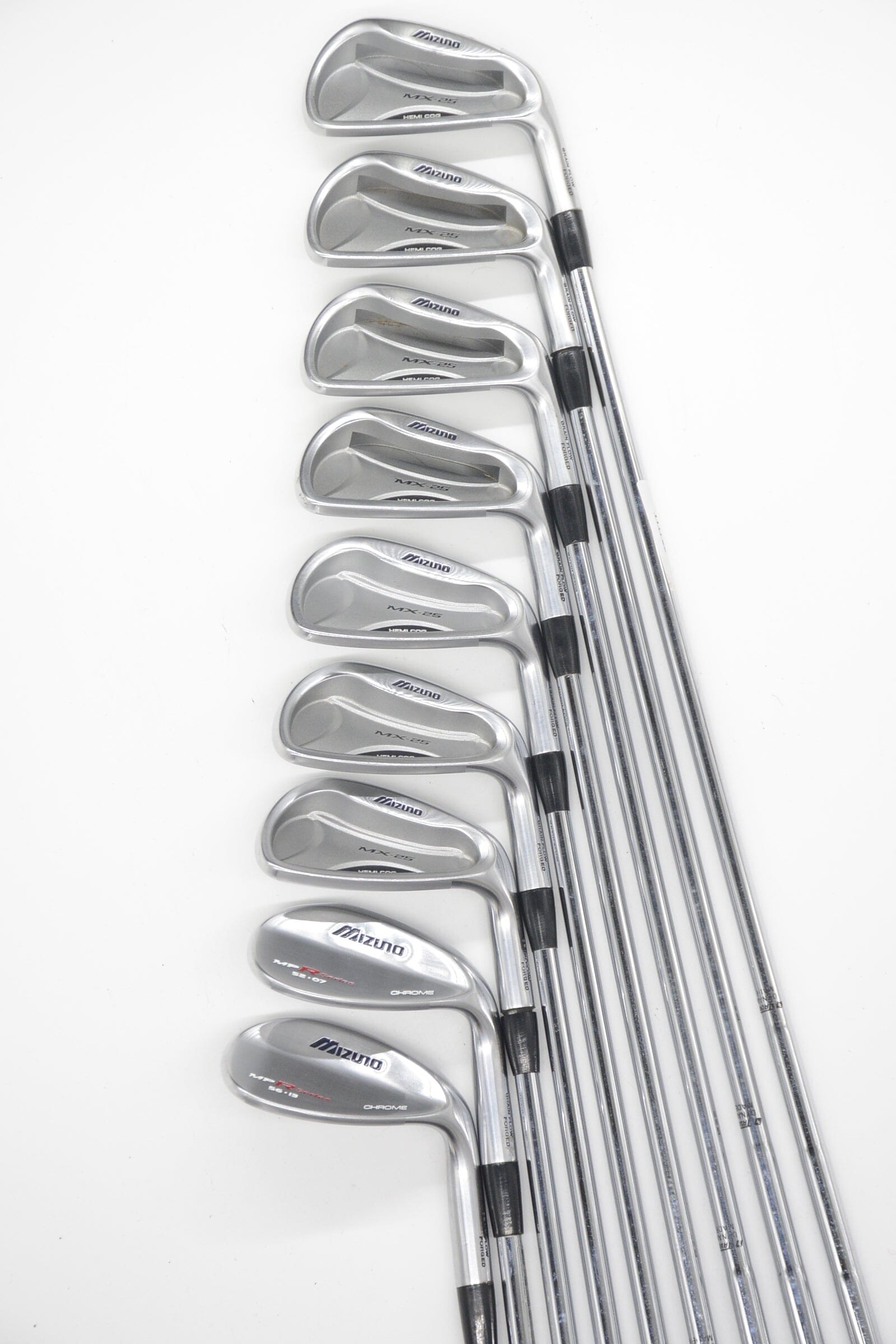 Mizuno MX-25/MPR Series Combo 4-SW Iron Set R Flex -0.25" Golf Clubs GolfRoots 