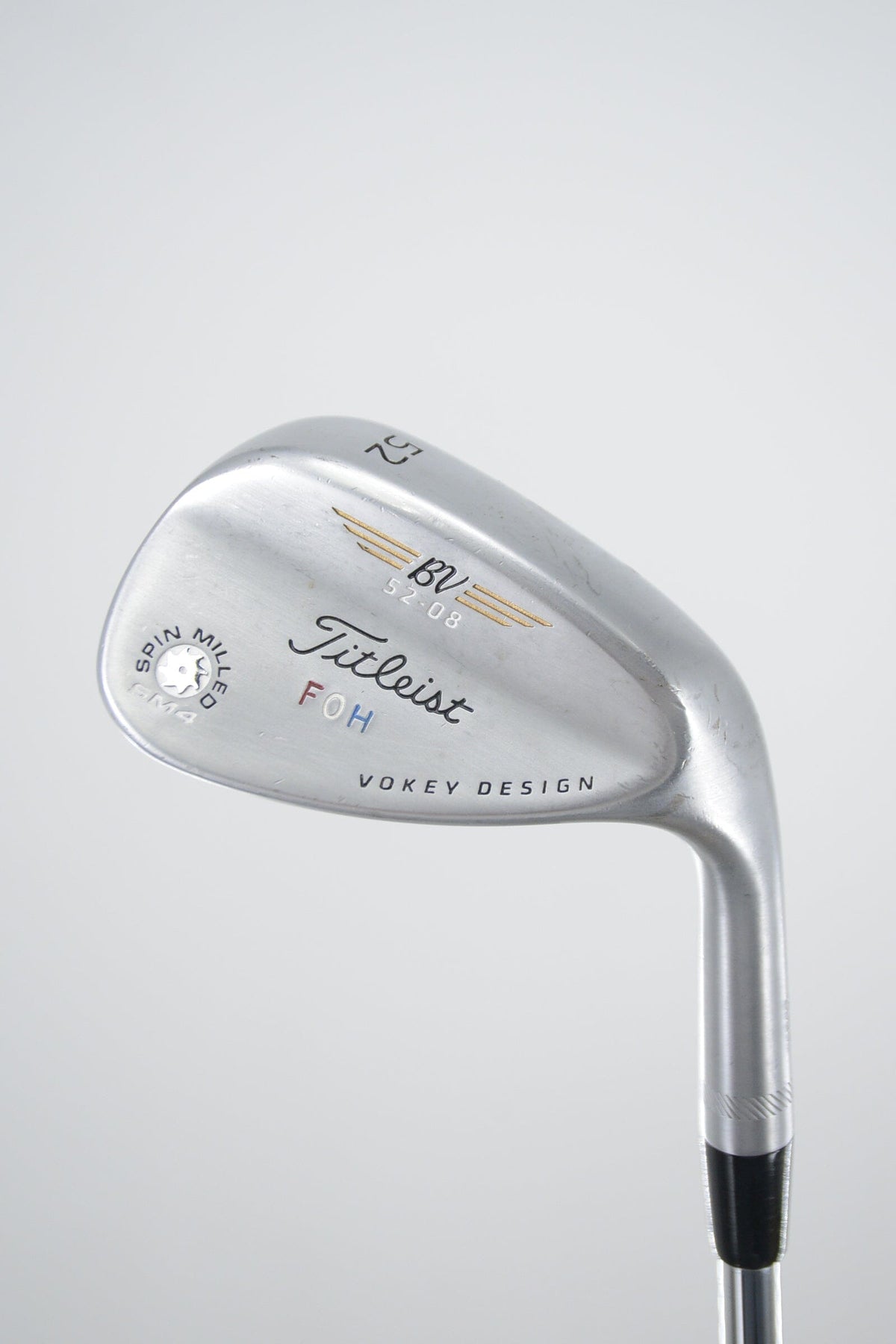 Titleist Vokey SM4 Tour Chrome 52 Degree Wedge S Flex 35.25