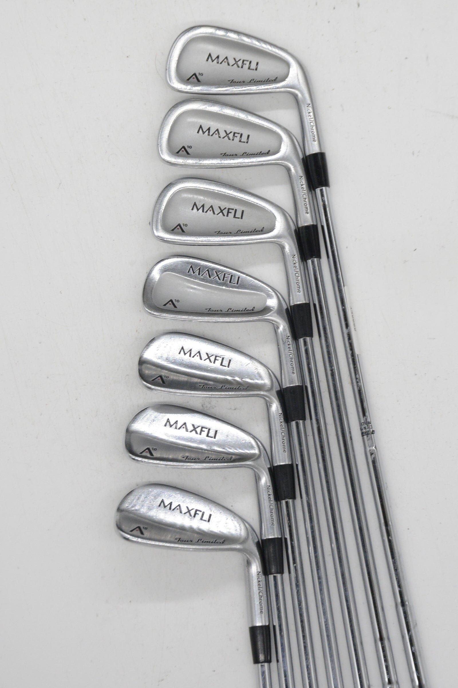 MaxFli A10 Tour Limited 4-PW Iron Set R Flex +0.25" Golf Clubs GolfRoots 