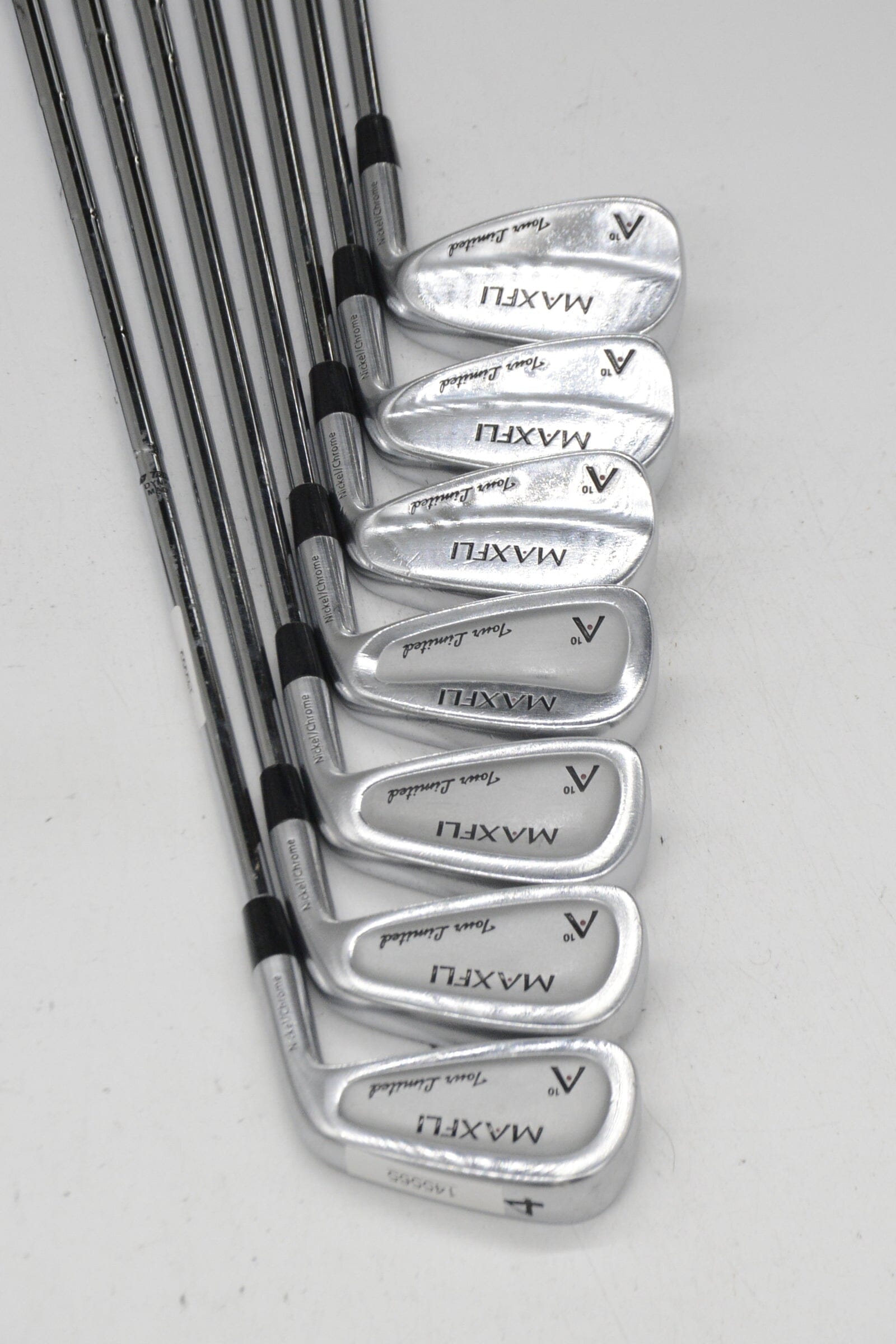 MaxFli A10 Tour Limited 4-PW Iron Set R Flex +0.25" Golf Clubs GolfRoots 