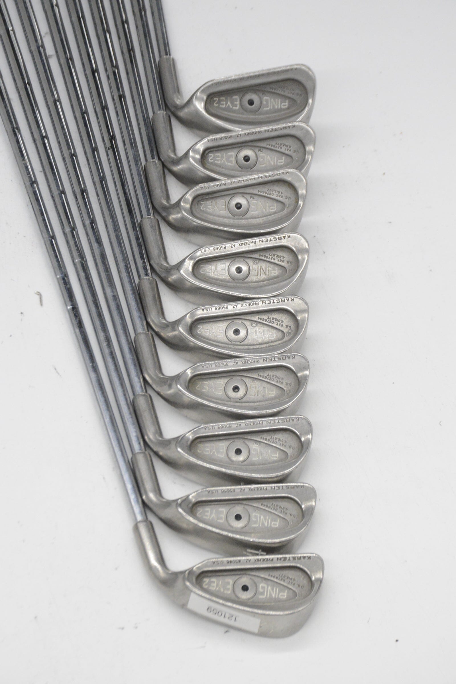 Ping Eye 2 3-PW, SW Iron Set S Flex Std Length Golf Clubs GolfRoots 
