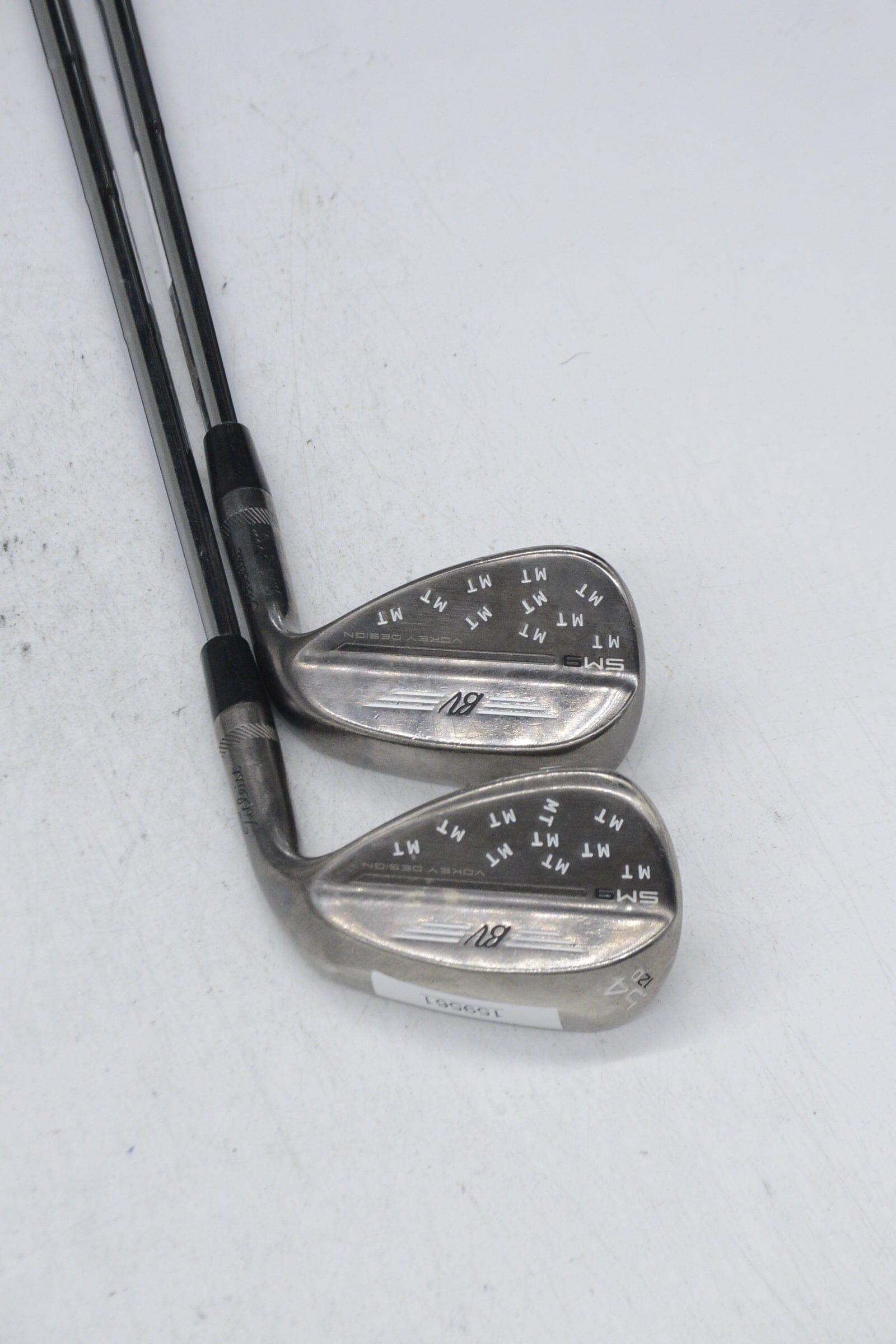 Titleist Vokey SM9 Brushed Steel 50 & 54 Degree Wedge Set X Flex Golf Clubs GolfRoots 