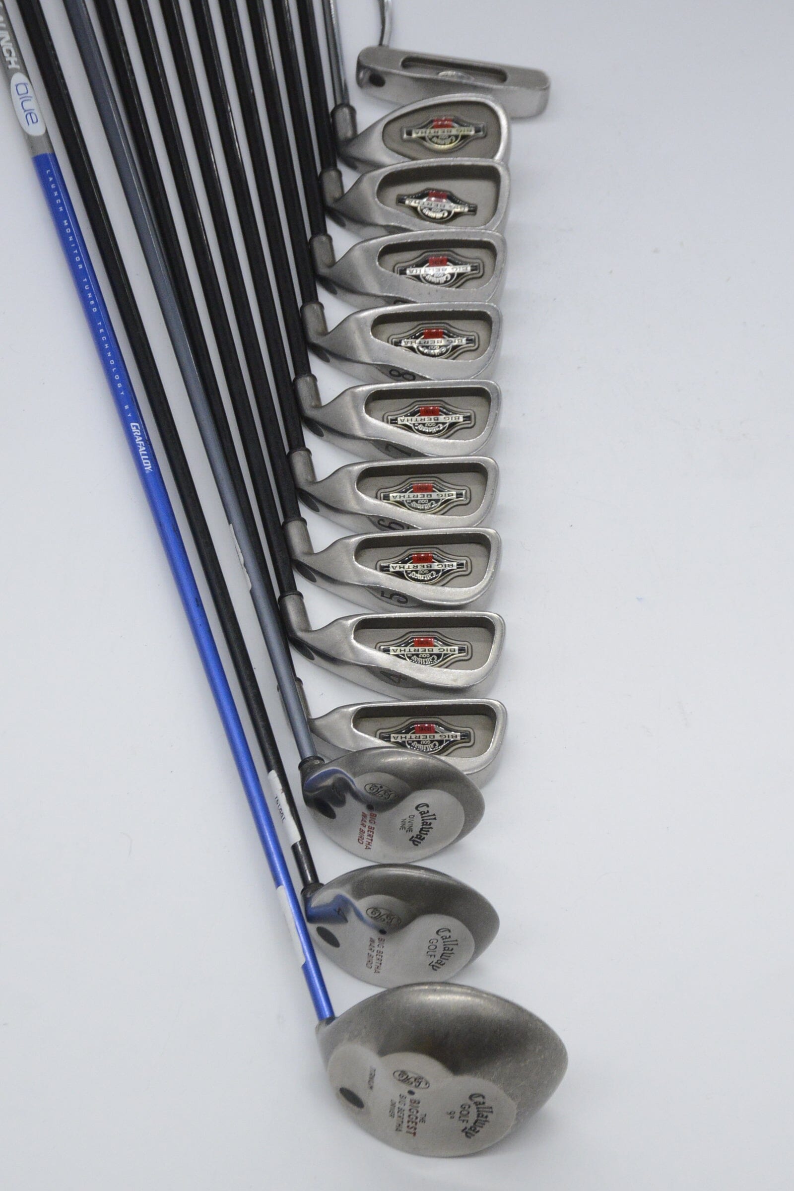 Callaway Big Bertha 1996 Mixed Full Set R Flex -0.5"