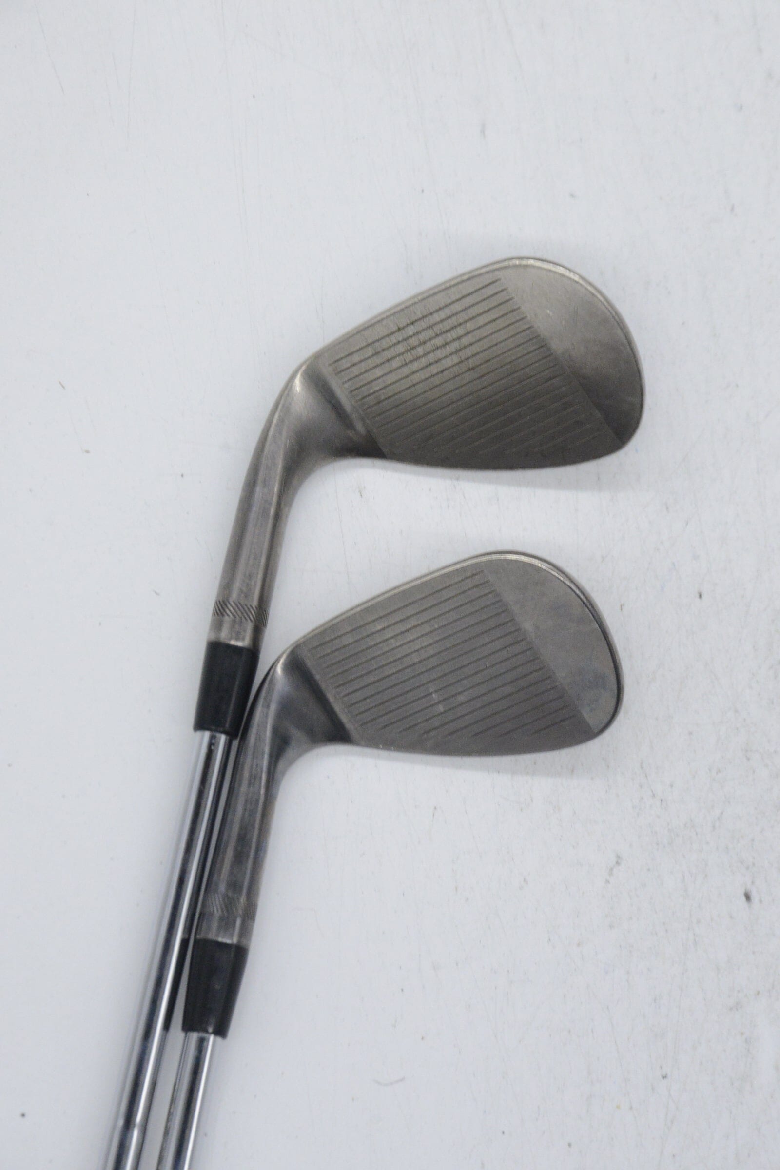 Titleist Vokey SM9 Brushed Steel 50 & 54 Degree Wedge Set X Flex Golf Clubs GolfRoots 