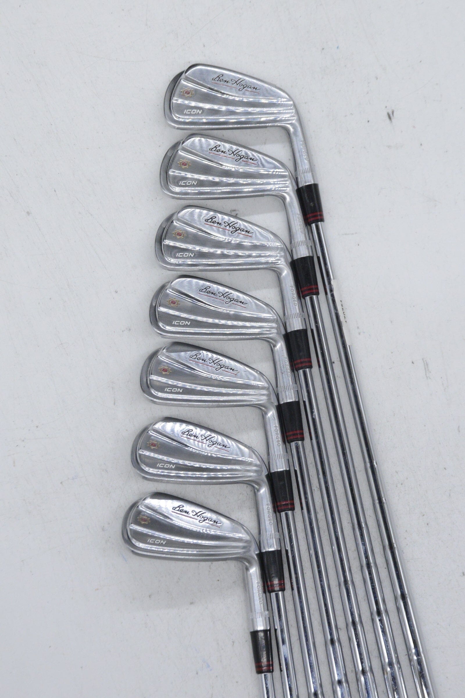 Ben Hogan Icon 4-PW Iron Set S Flex +0.25" Golf Clubs GolfRoots 