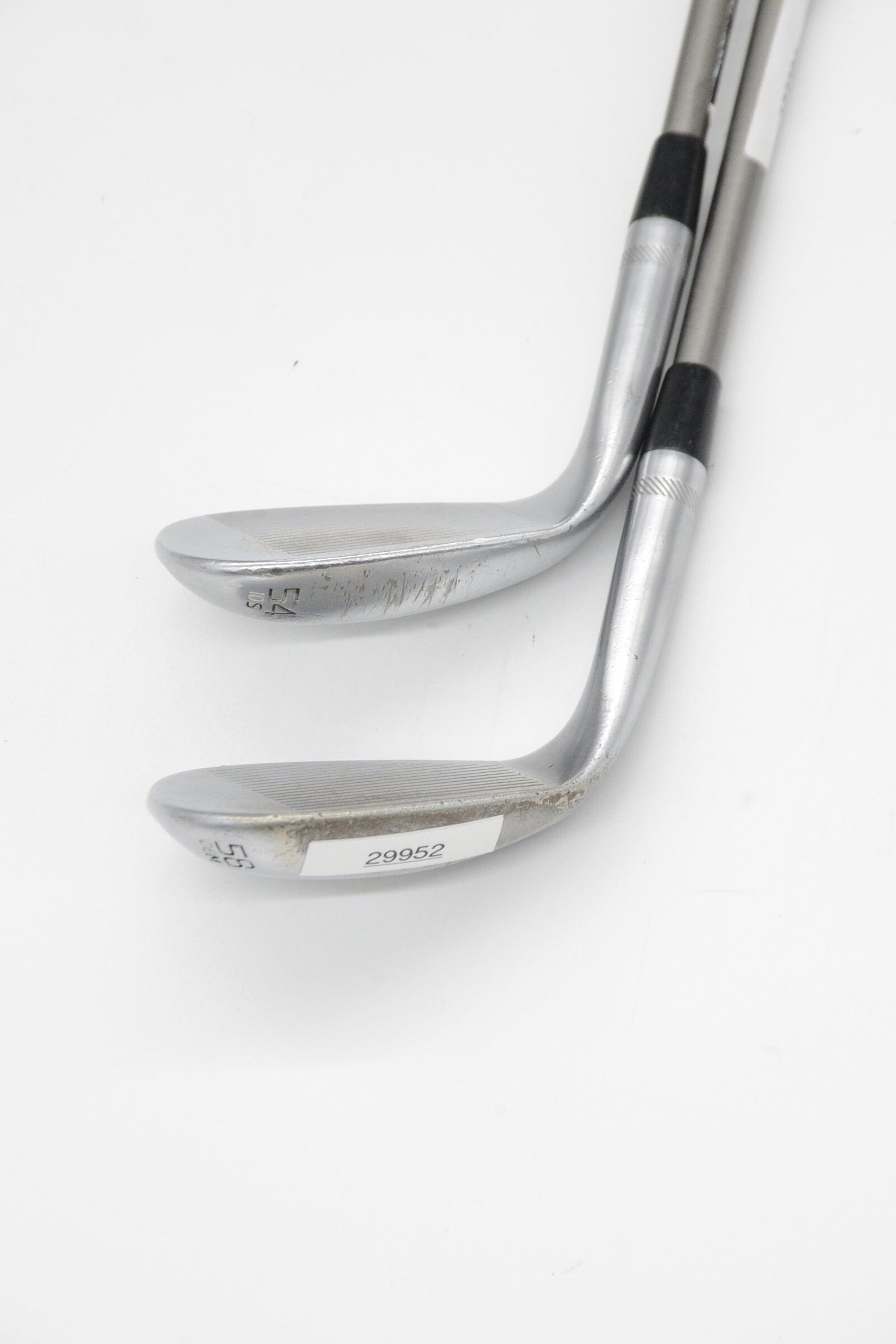 Titleist Vokey SM9 Brushed Steel 54 & 58 Degree Wedge Set S Flex Golf Clubs GolfRoots 