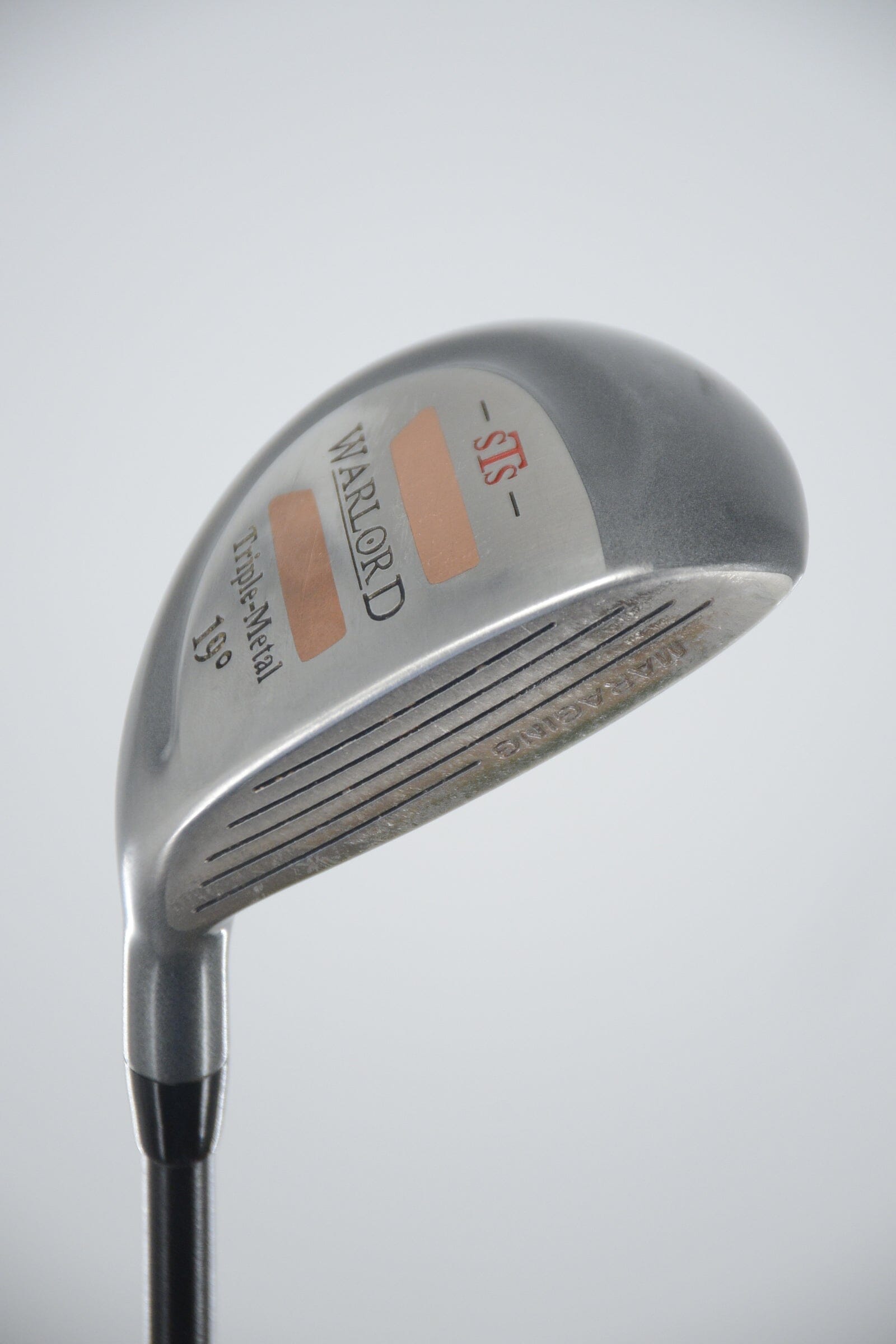 Warlord Triple Metal 19 Degree Wood R Flex 40.75" Golf Clubs GolfRoots 