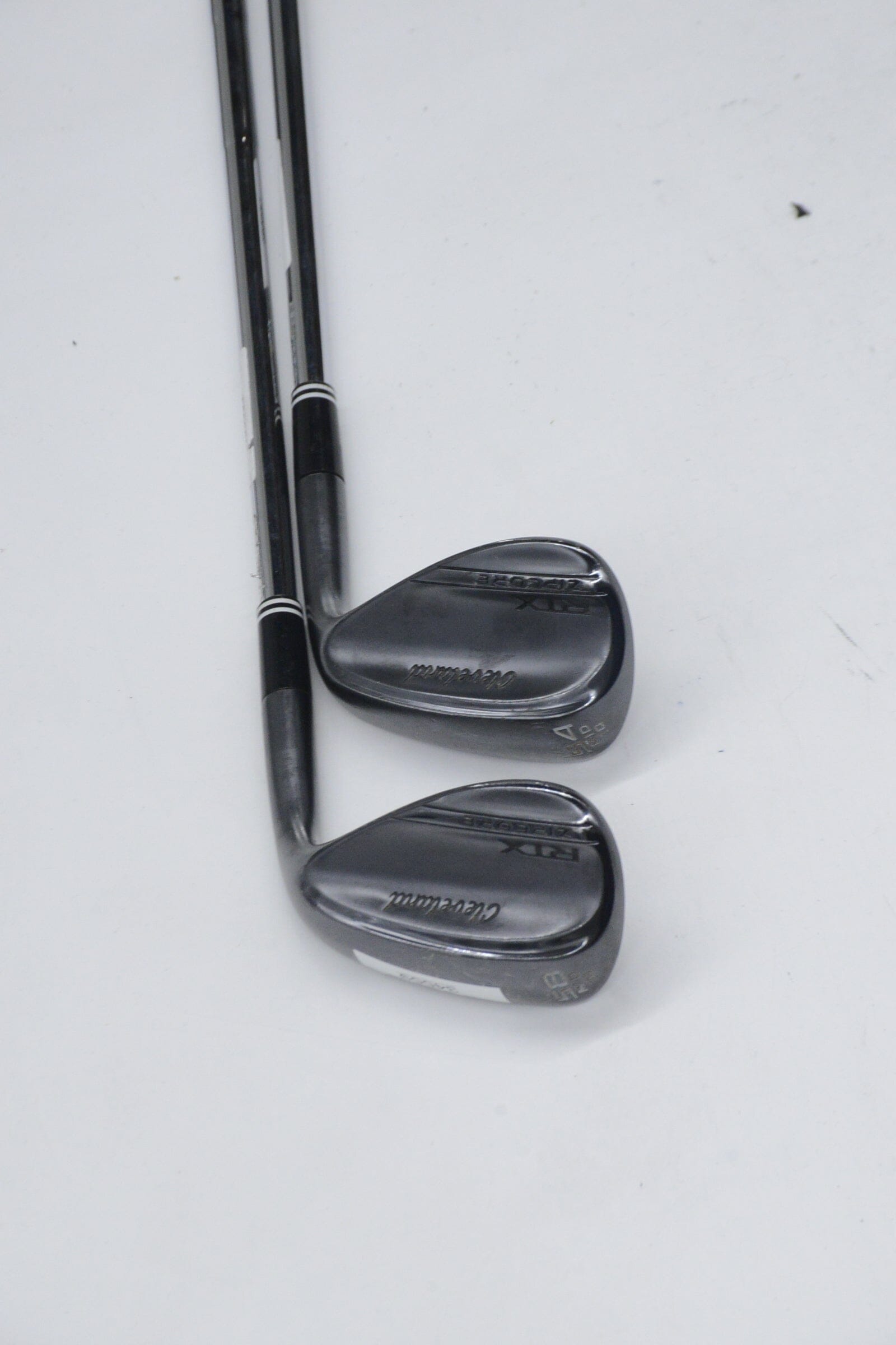 Cleveland RTX Zipcore Black Satin 54 & 58 Degree Wedge Set Wedge Flex Golf Clubs GolfRoots 