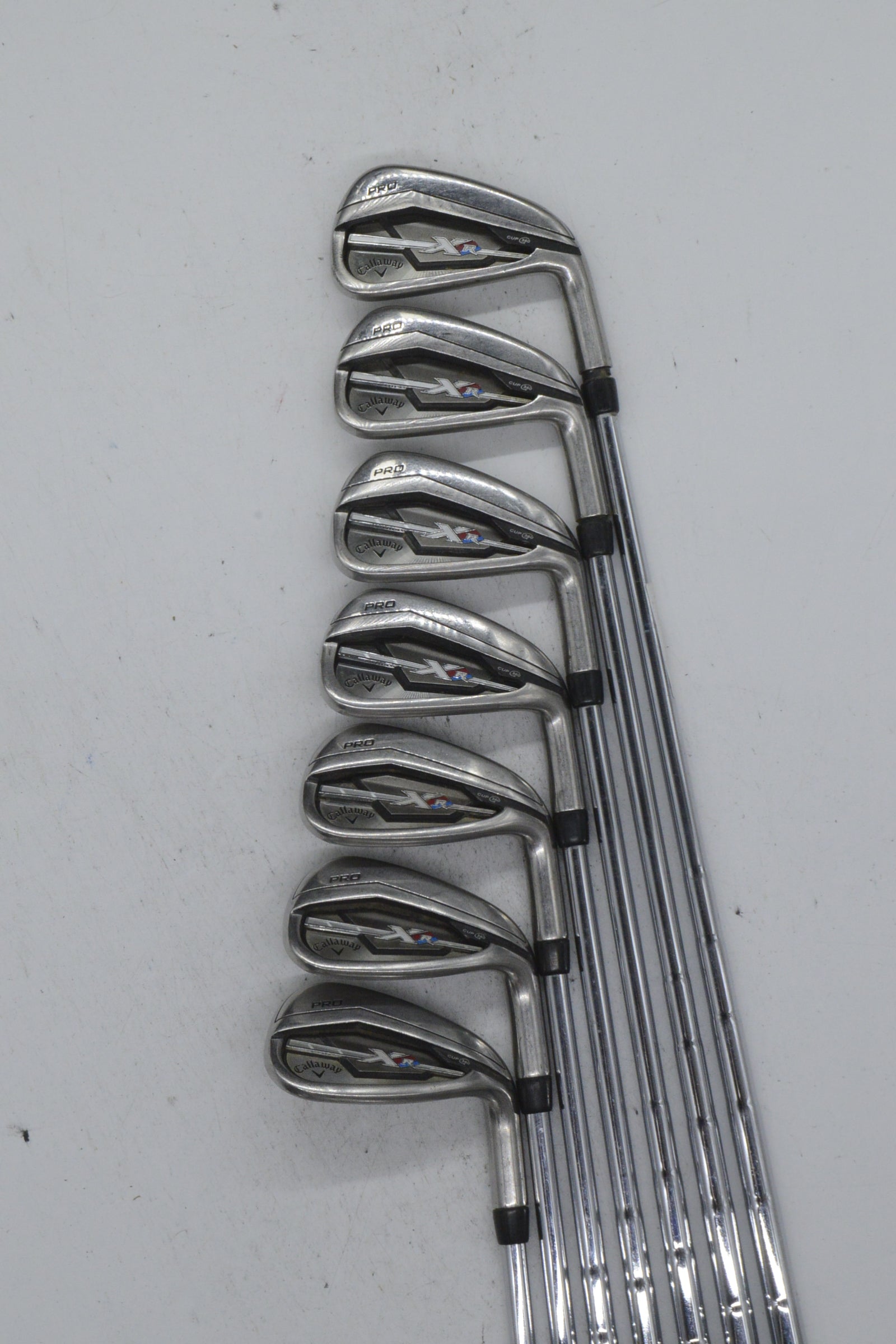 Callaway XR Pro 4-7, 9-AW Iron Set S Flex +0.25"