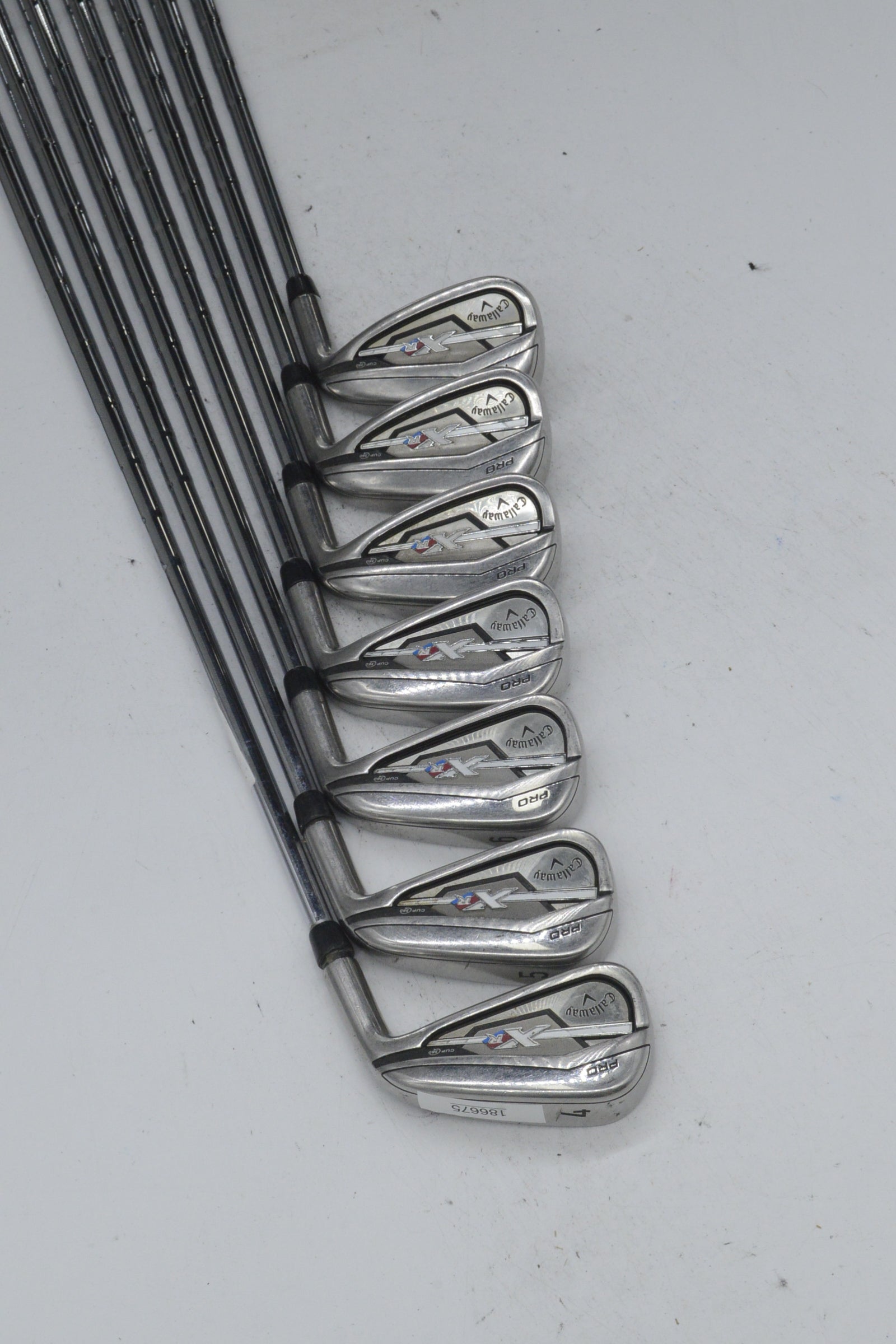 Callaway XR Pro 4-7, 9-AW Iron Set S Flex +0.25"