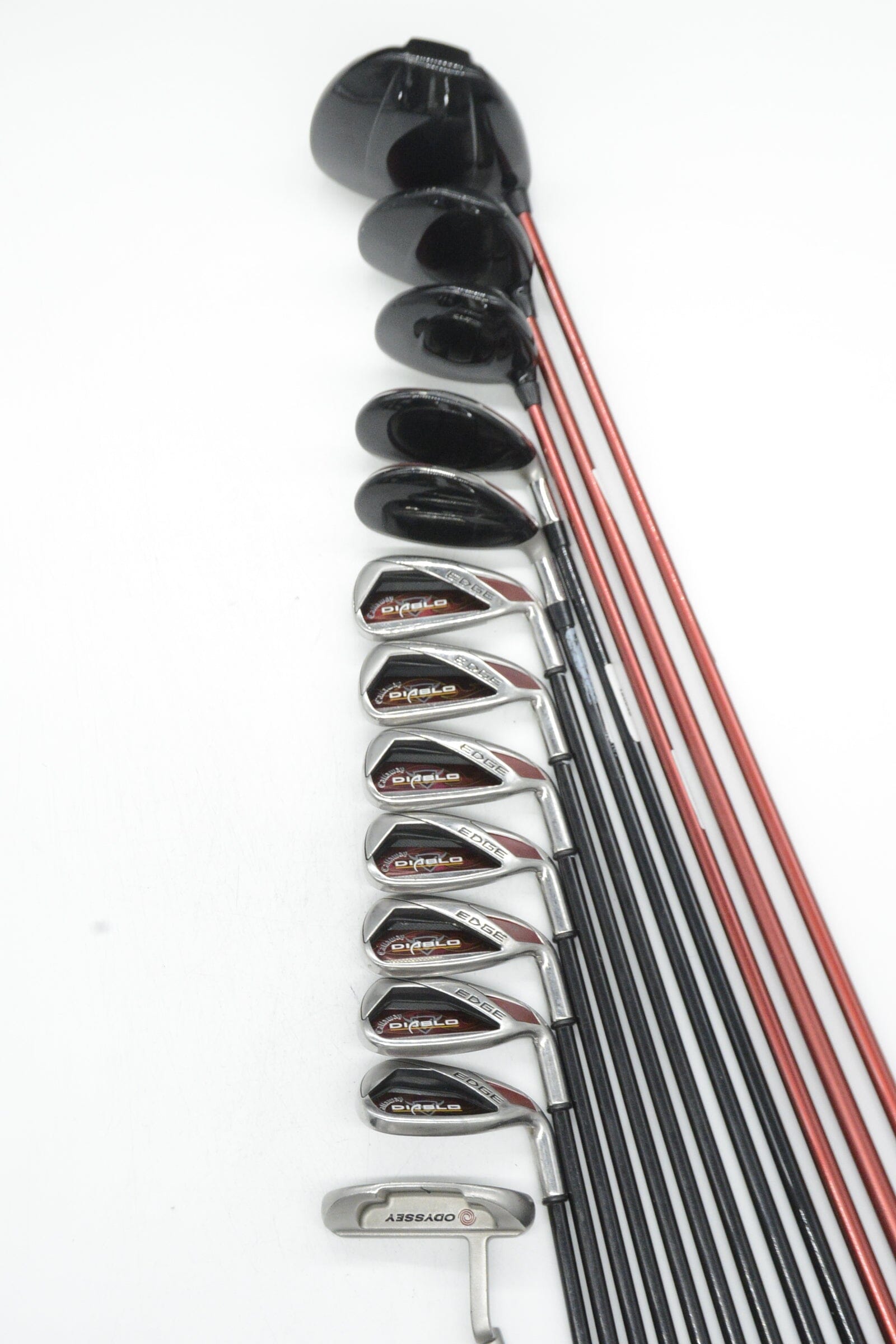 Callaway Diablo Edge Mixed Full Set R Flex -0.5" Golf Clubs GolfRoots 