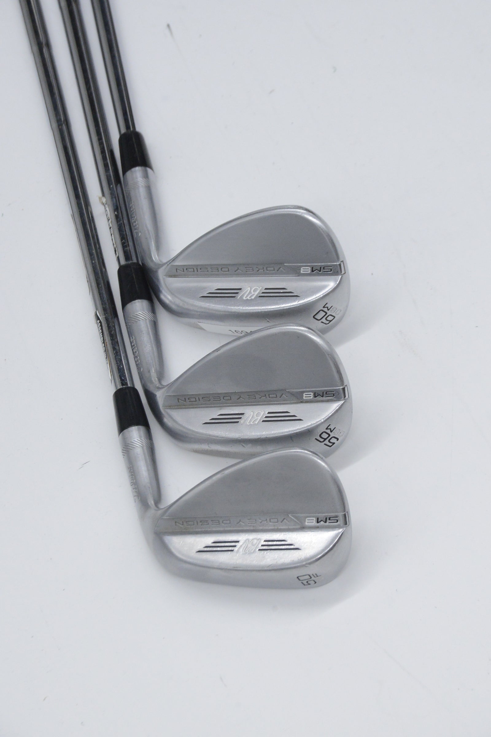 Titleist Vokey SM8 Tour Chrome 50, 56, 60 Degree Wedge Set Wedge Flex