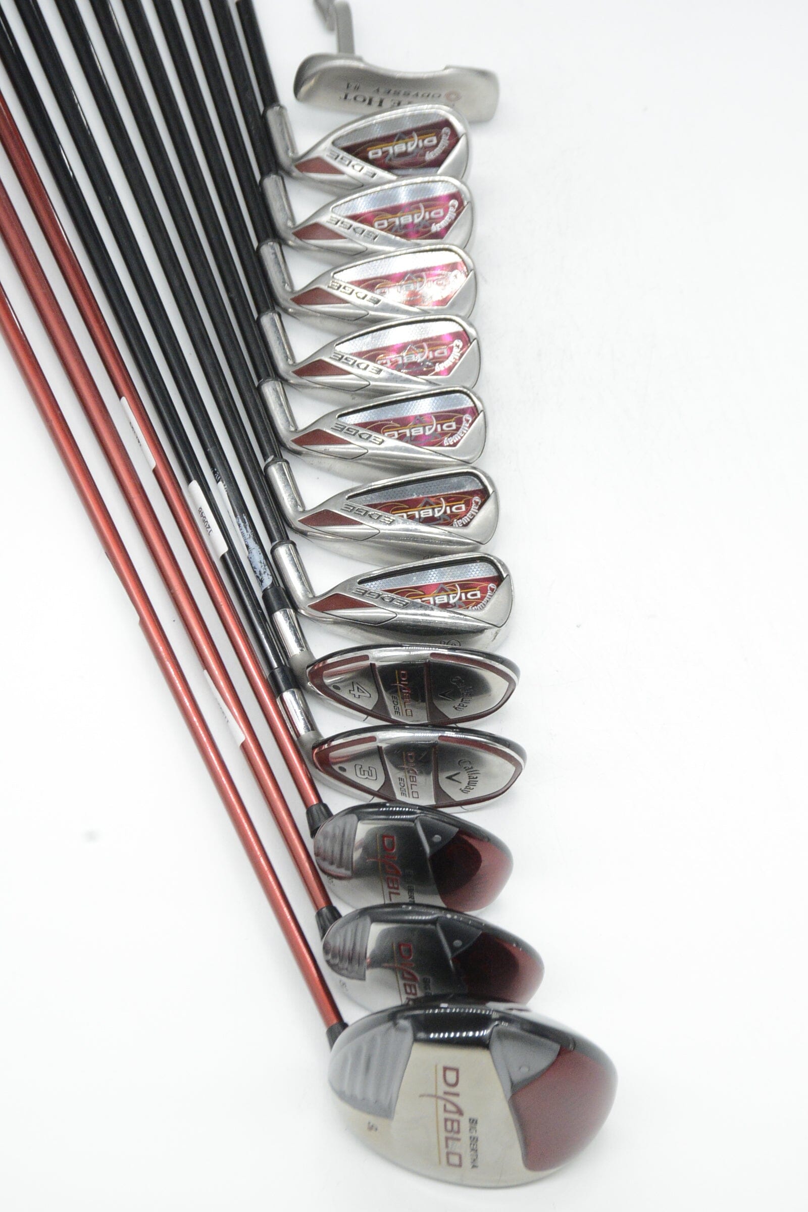 Callaway Diablo Edge Mixed Full Set R Flex -0.5" Golf Clubs GolfRoots 