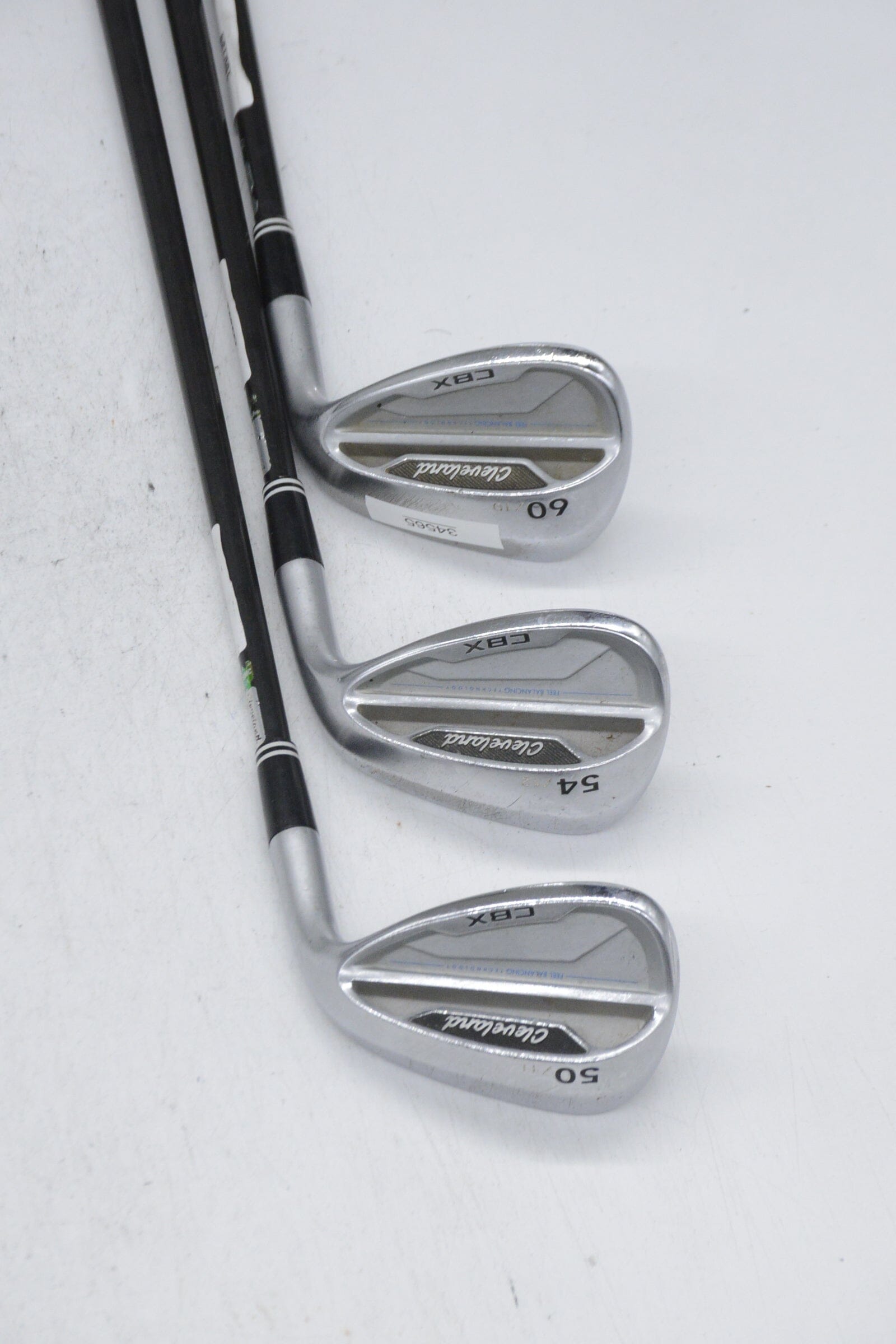 Cleveland CBX 50, 54, 60 Degree Wedge Set Wedge Flex Golf Clubs GolfRoots 