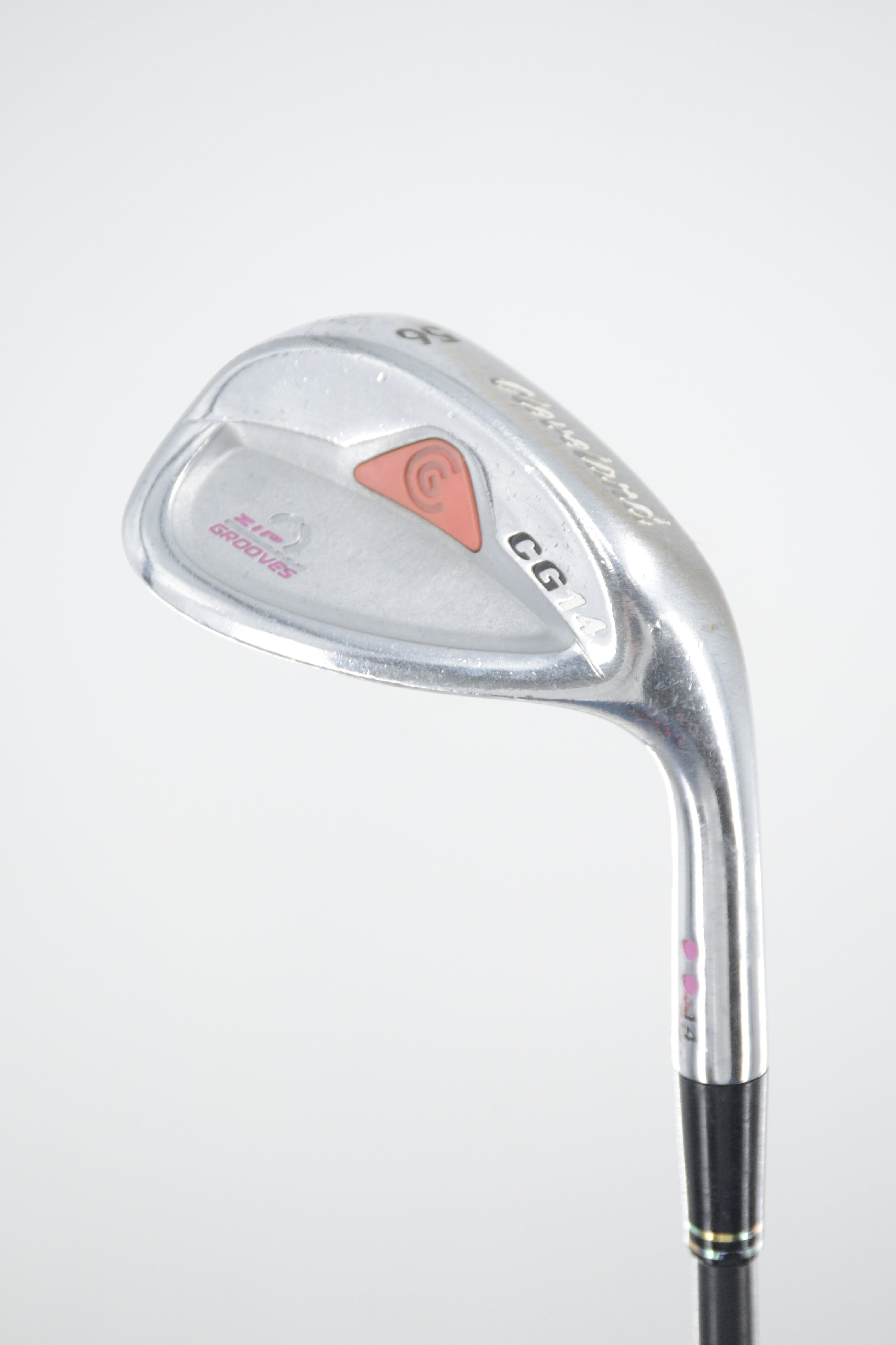 Women's Cleveland CG14 Chrome 56 Degree Wedge W Flex 34.25" Golf Clubs GolfRoots 