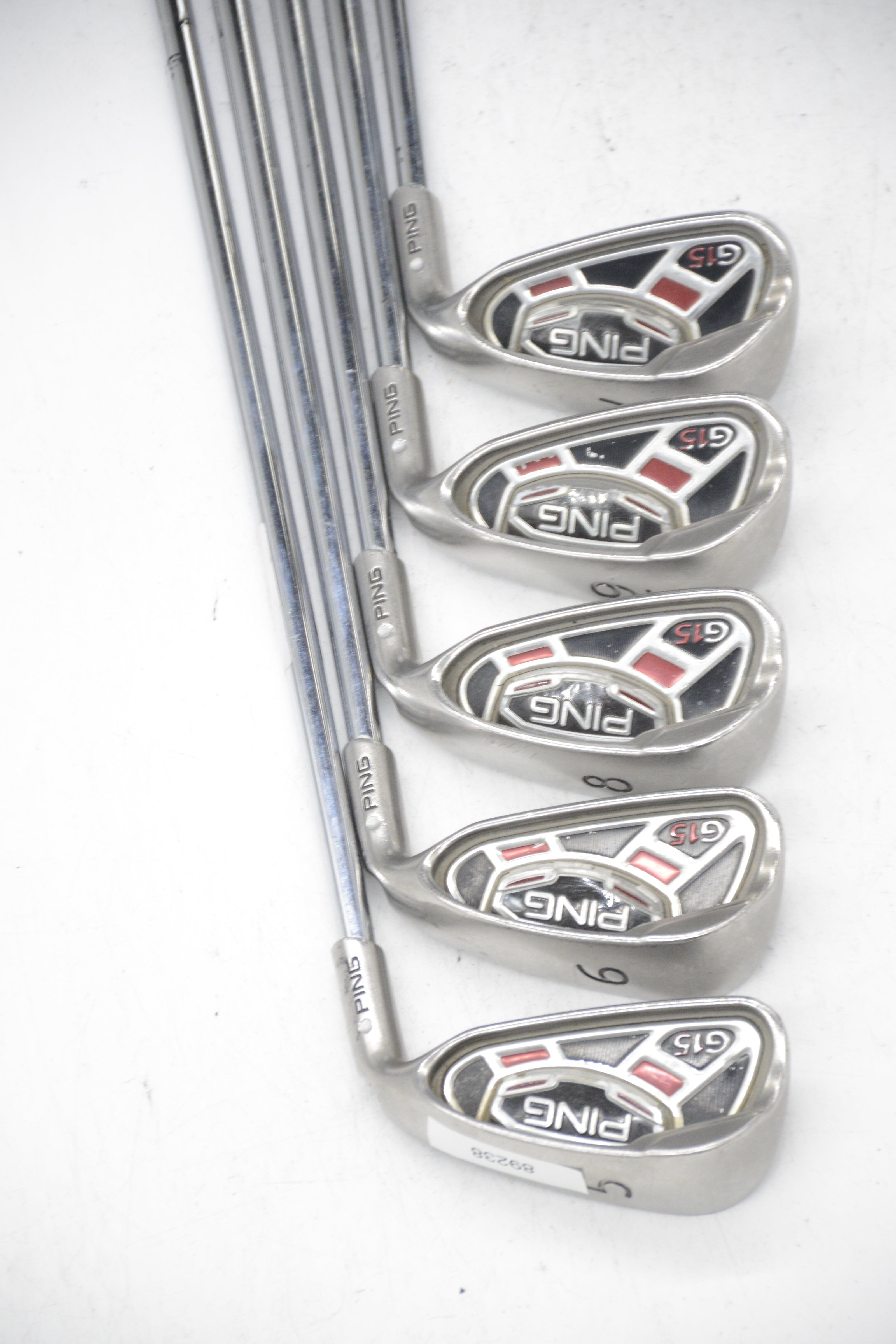 Ping G15 5-6, 8-PW Iron Set R Flex Std Length Golf Clubs GolfRoots 