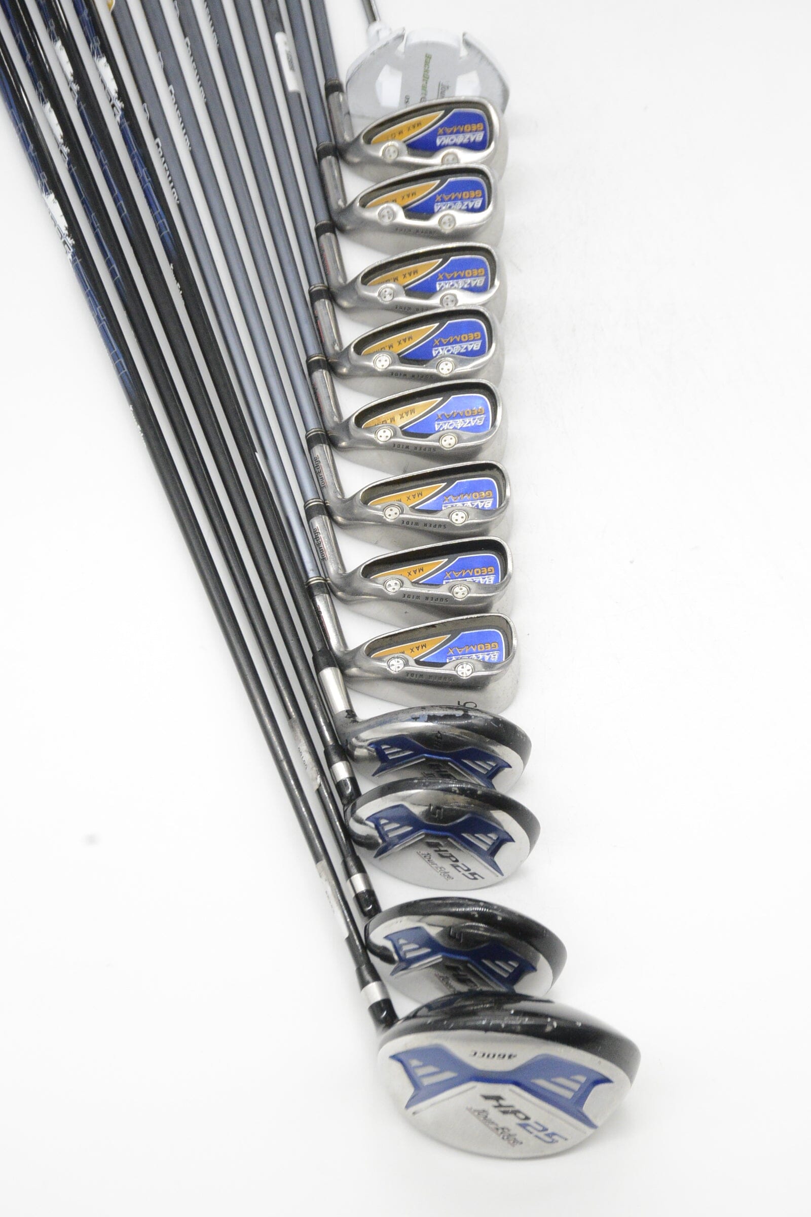 Tour Edge Bazooka Geo Max Mixed Full Set SR Flex -0.25" Golf Clubs GolfRoots 