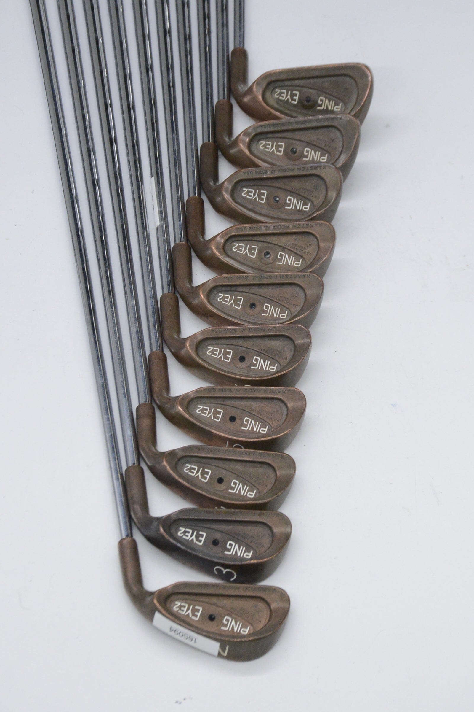 Ping Eye 2 + Beryllium Copper 2-PW, SW Iron Set S Flex Std Length Golf Clubs GolfRoots 