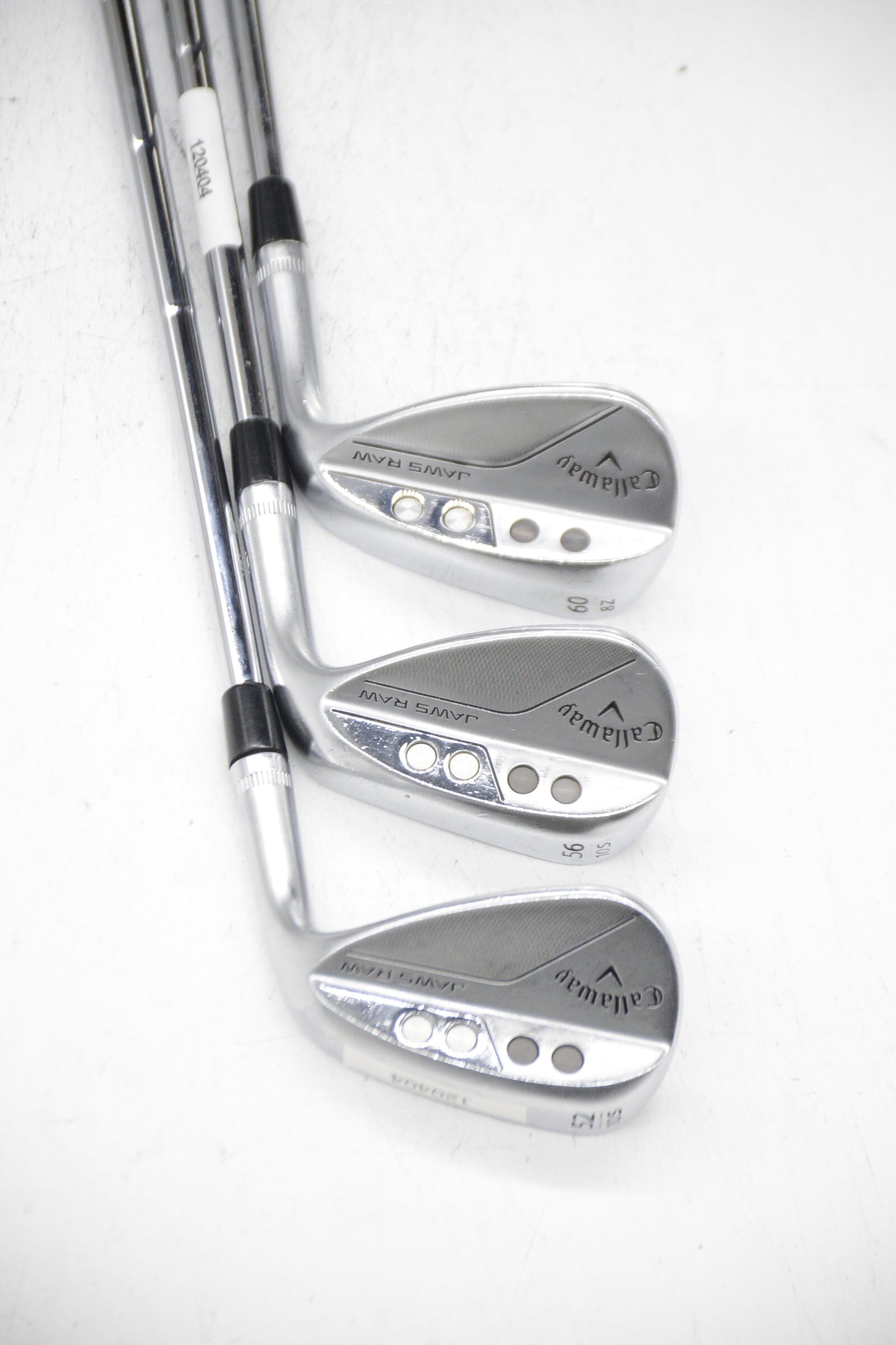 Callaway Jaws Raw 52, 56, 60 Degree Wedge Set X Flex Golf Clubs GolfRoots 
