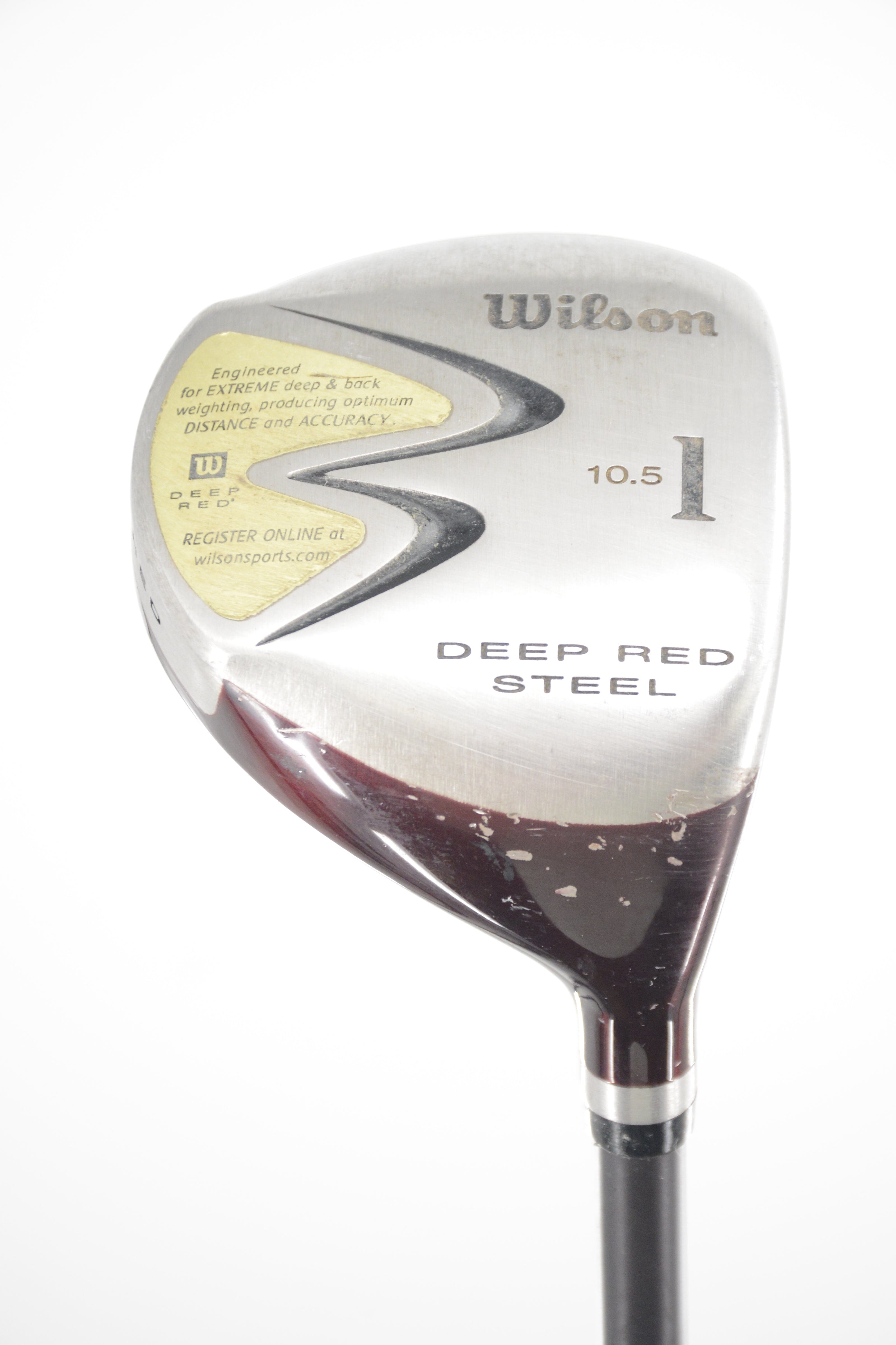 Wilson Deep Red Steel 10.5 Degree Driver R Flex 44.25" Golf Clubs GolfRoots 