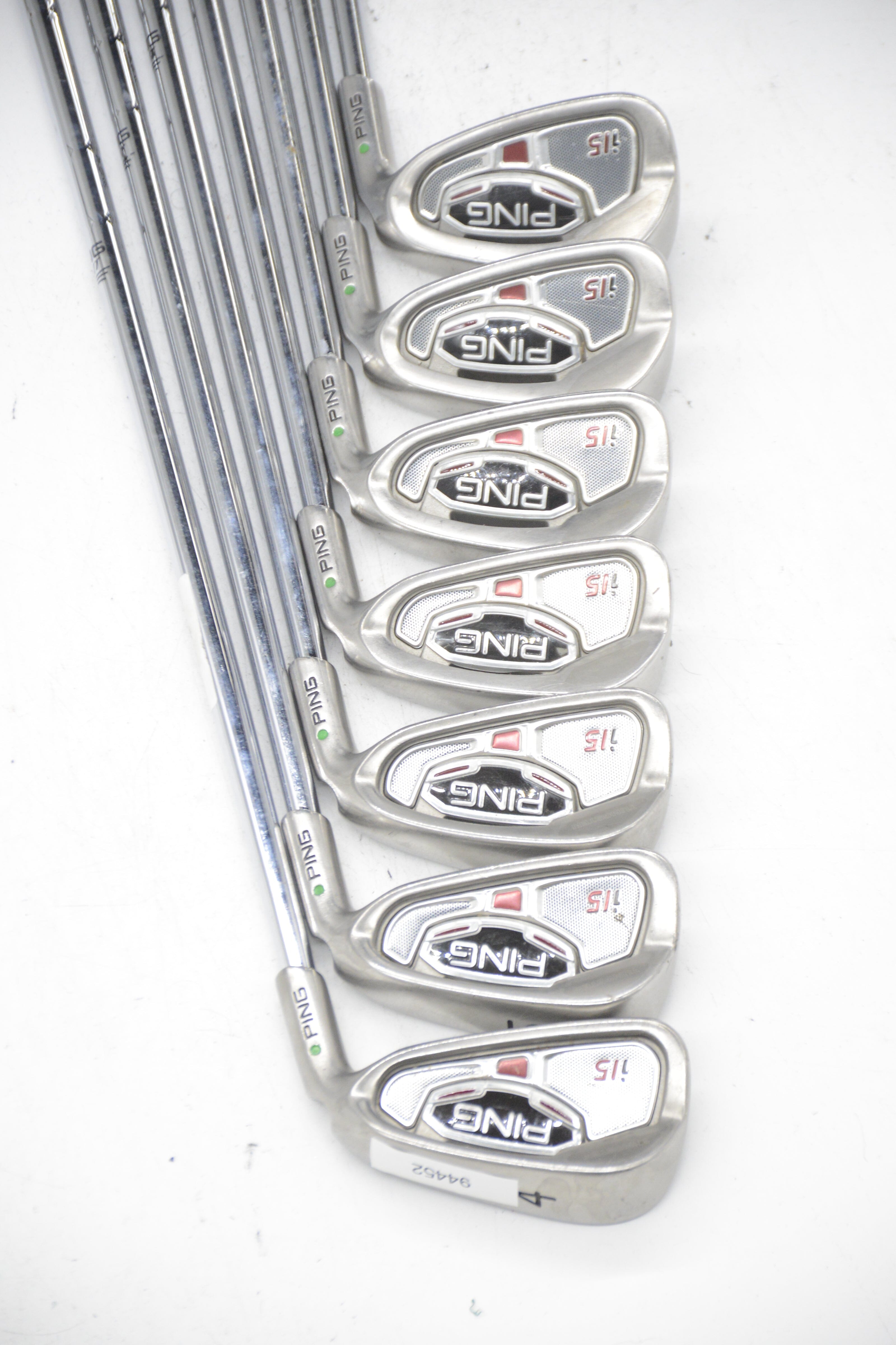 Ping I15 4-PW Iron Set S Flex +0.25" Golf Clubs GolfRoots 