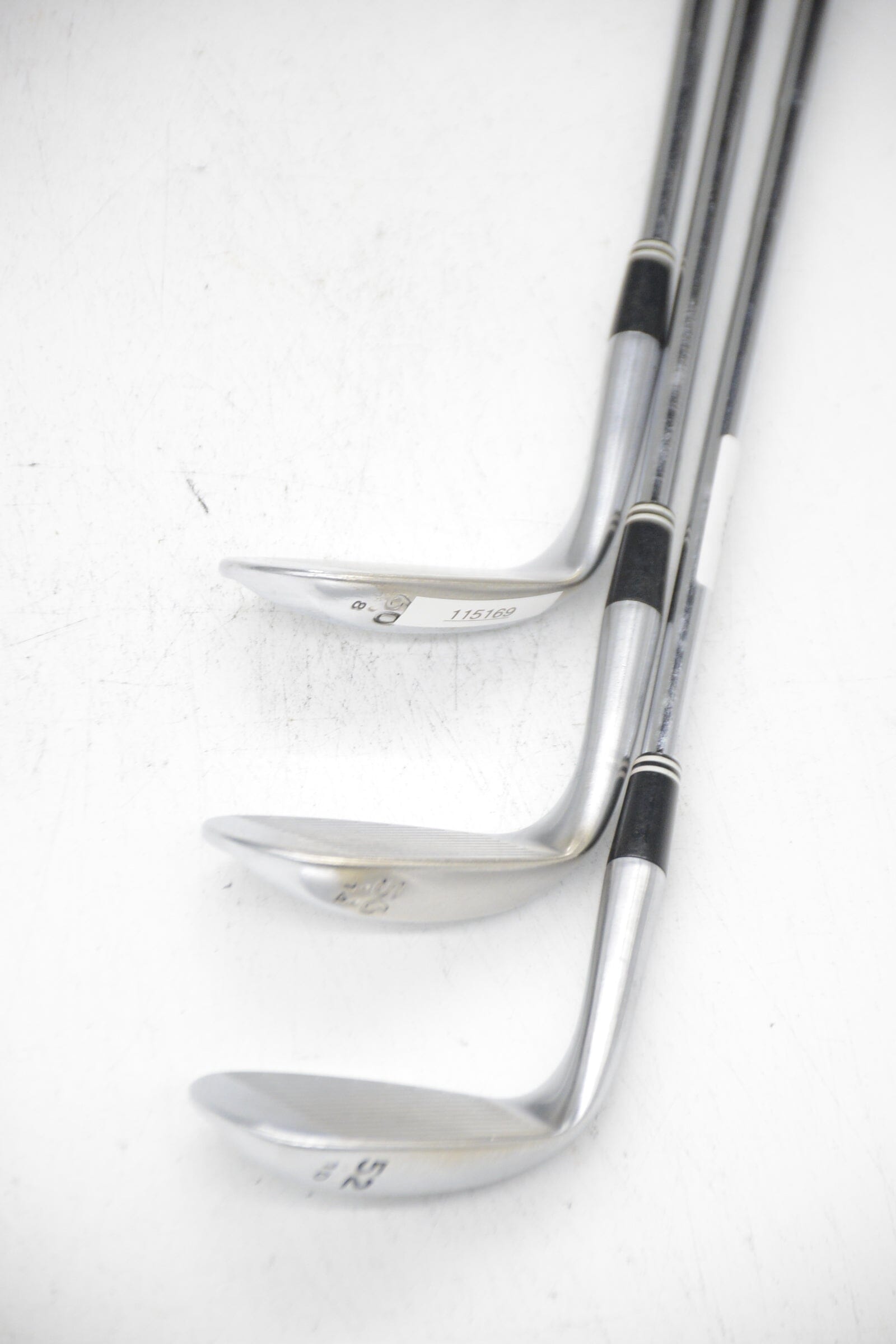 Cleveland CG15 Chrome 52, 56, 60 Degree Wedge Set Wedge Flex Golf Clubs GolfRoots 