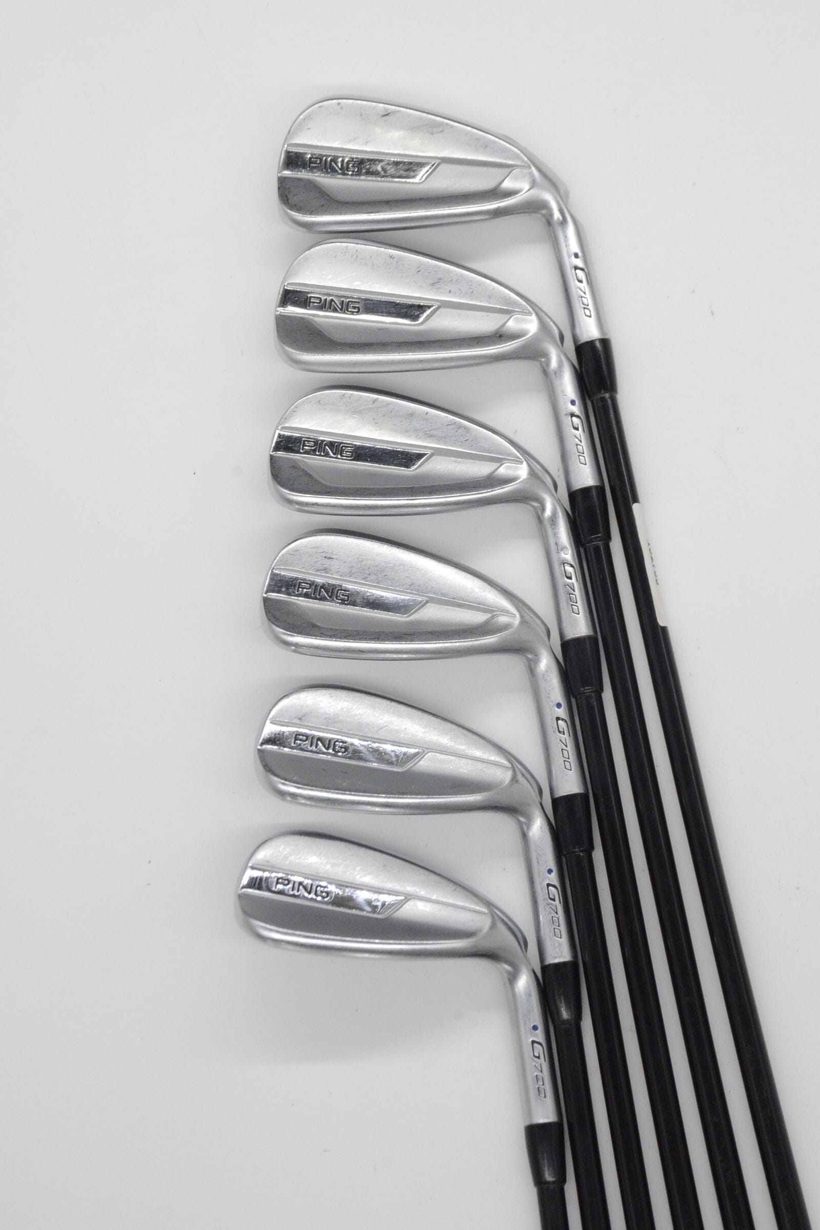 Ping G700 6-UW Iron Set R Flex +0.5" Golf Clubs GolfRoots 