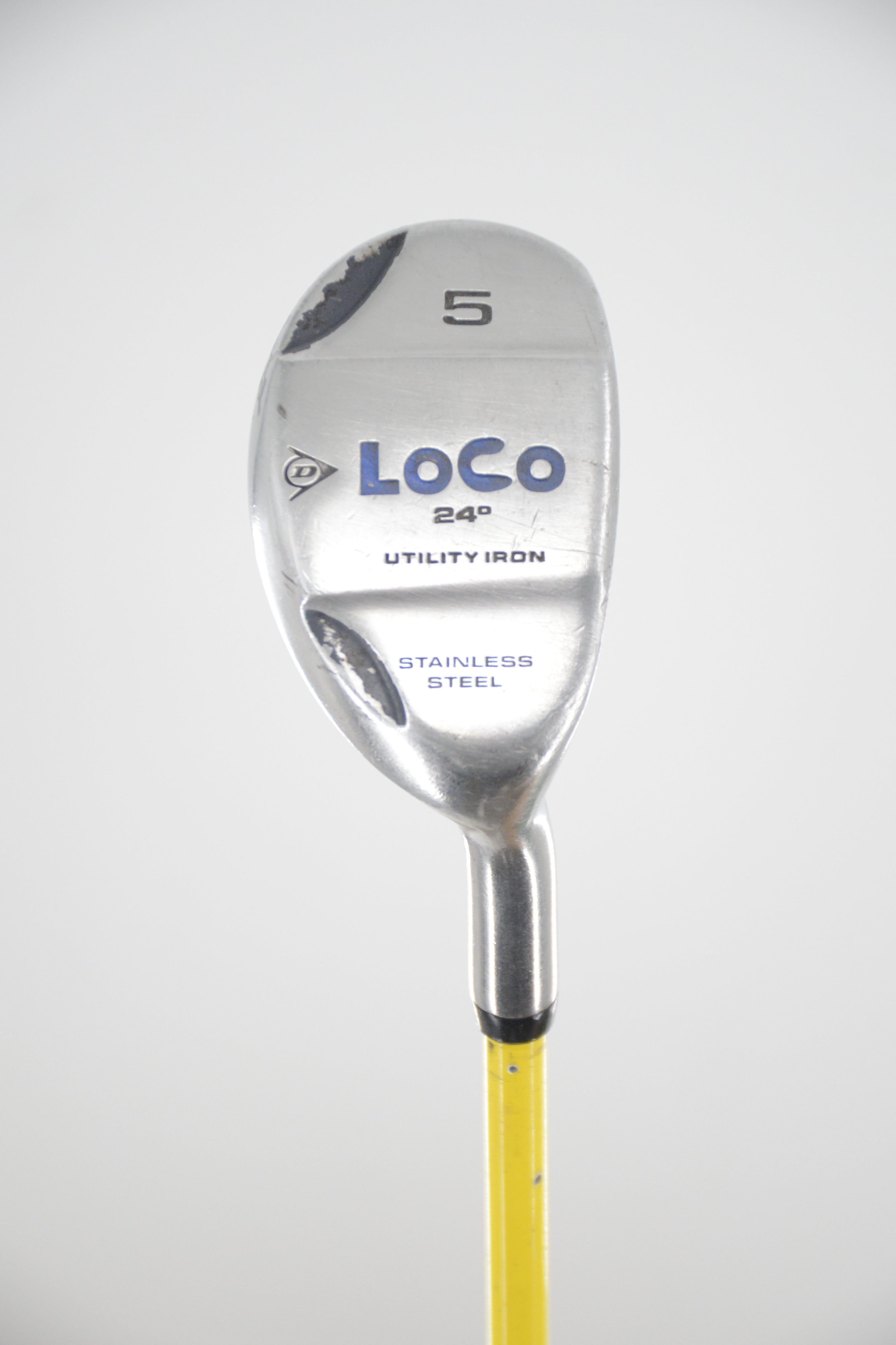 Loco Stainless Steel 5 Hybrid S Flex 38.25" Golf Clubs GolfRoots 