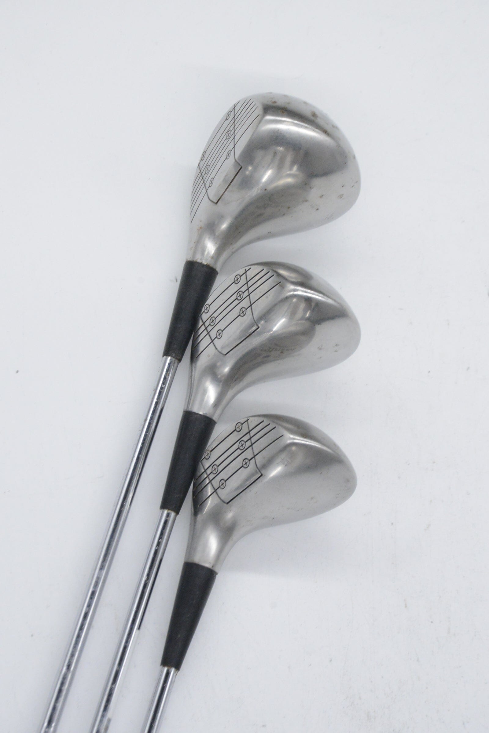 Spalding Top Flite Plus D, 3W, 5W Wood Set R Flex Golf Clubs GolfRoots 