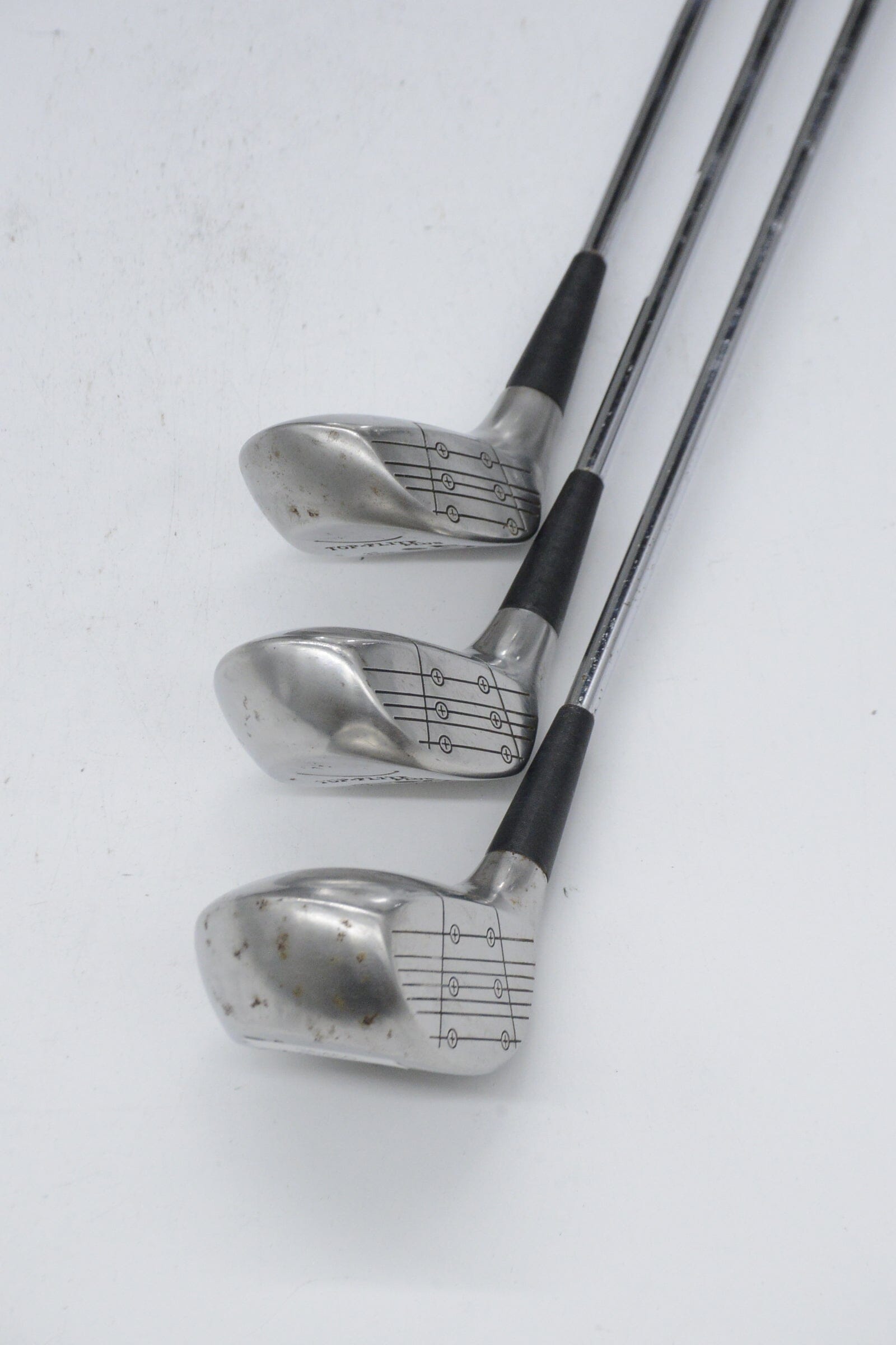 Spalding Top Flite Plus D, 3W, 5W Wood Set R Flex Golf Clubs GolfRoots 