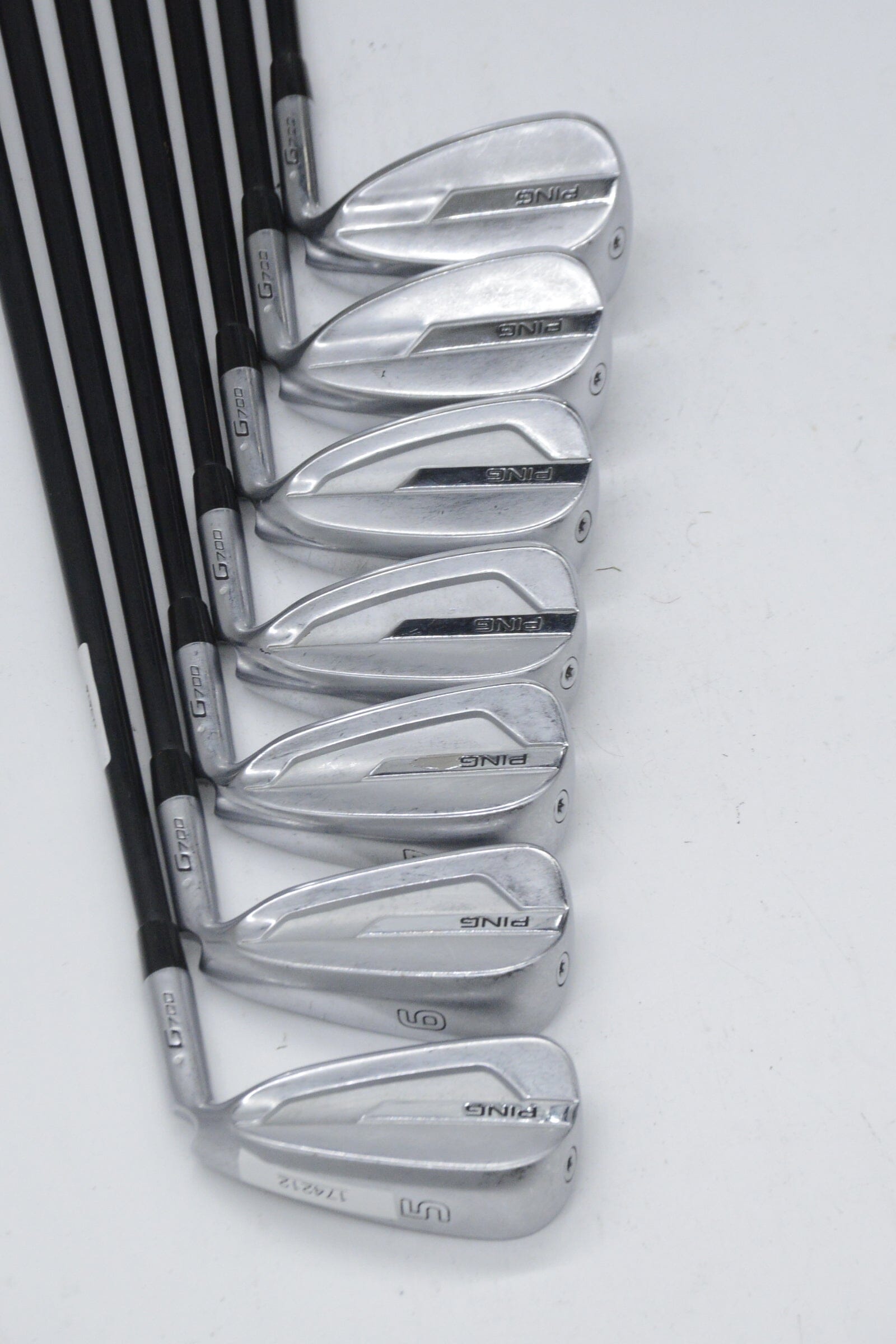 Ping G700 5-UW Iron Set R Flex +0.75" Golf Clubs GolfRoots 