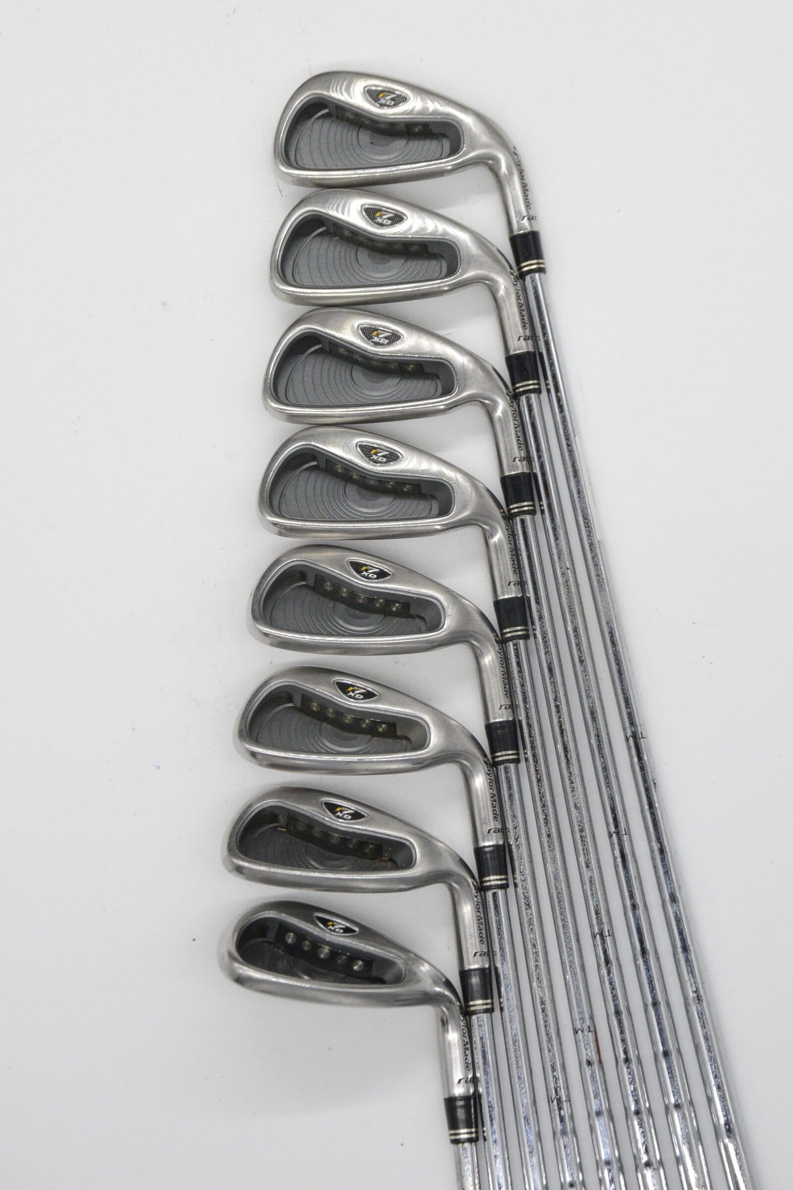 TaylorMade R7 XD 4-7, 9-LW Iron Set S Flex Std Length Golf Clubs GolfRoots 