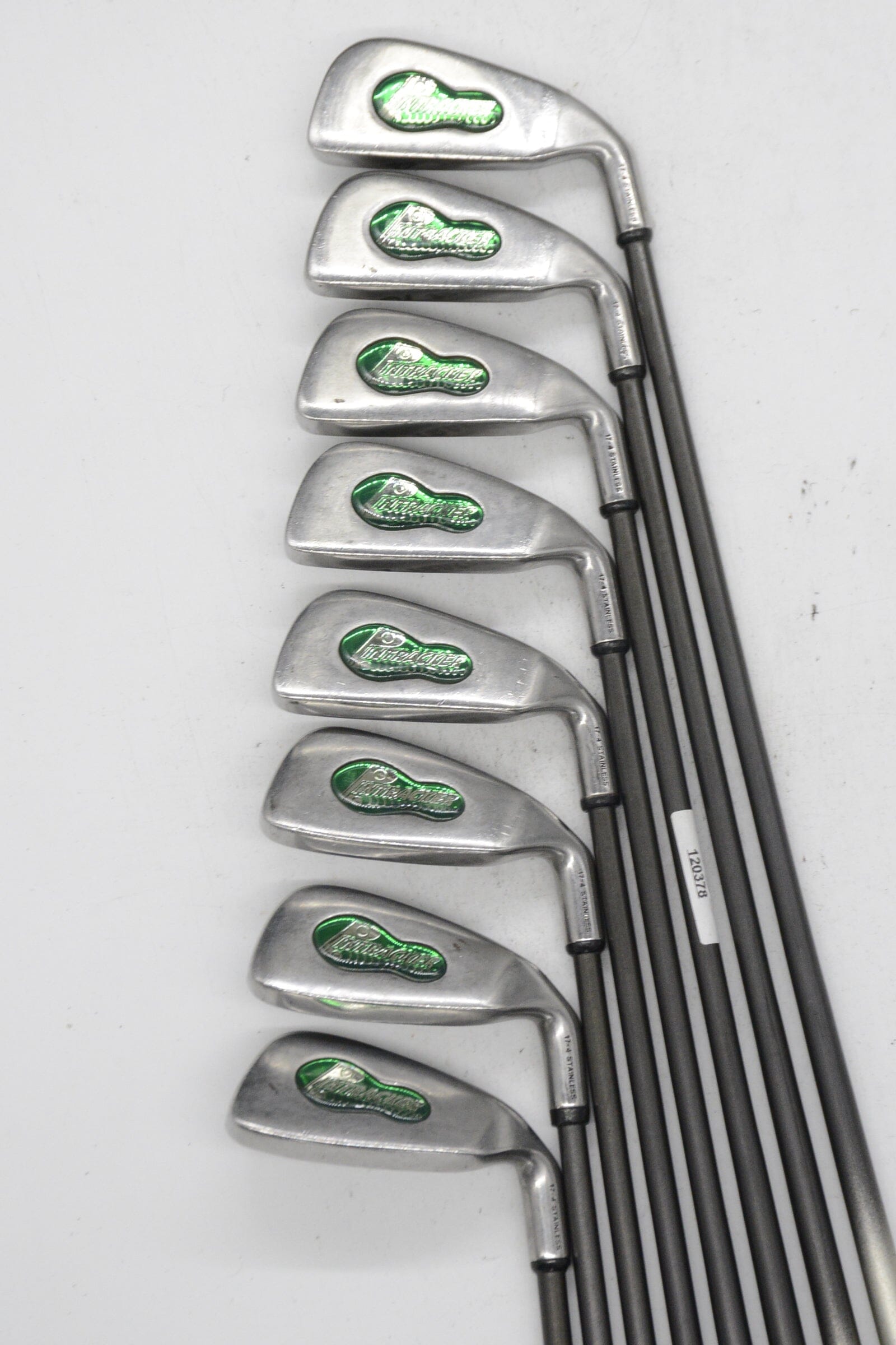 Tracker PinTracker 3-PW Iron Set R Flex -0.75" Golf Clubs GolfRoots 