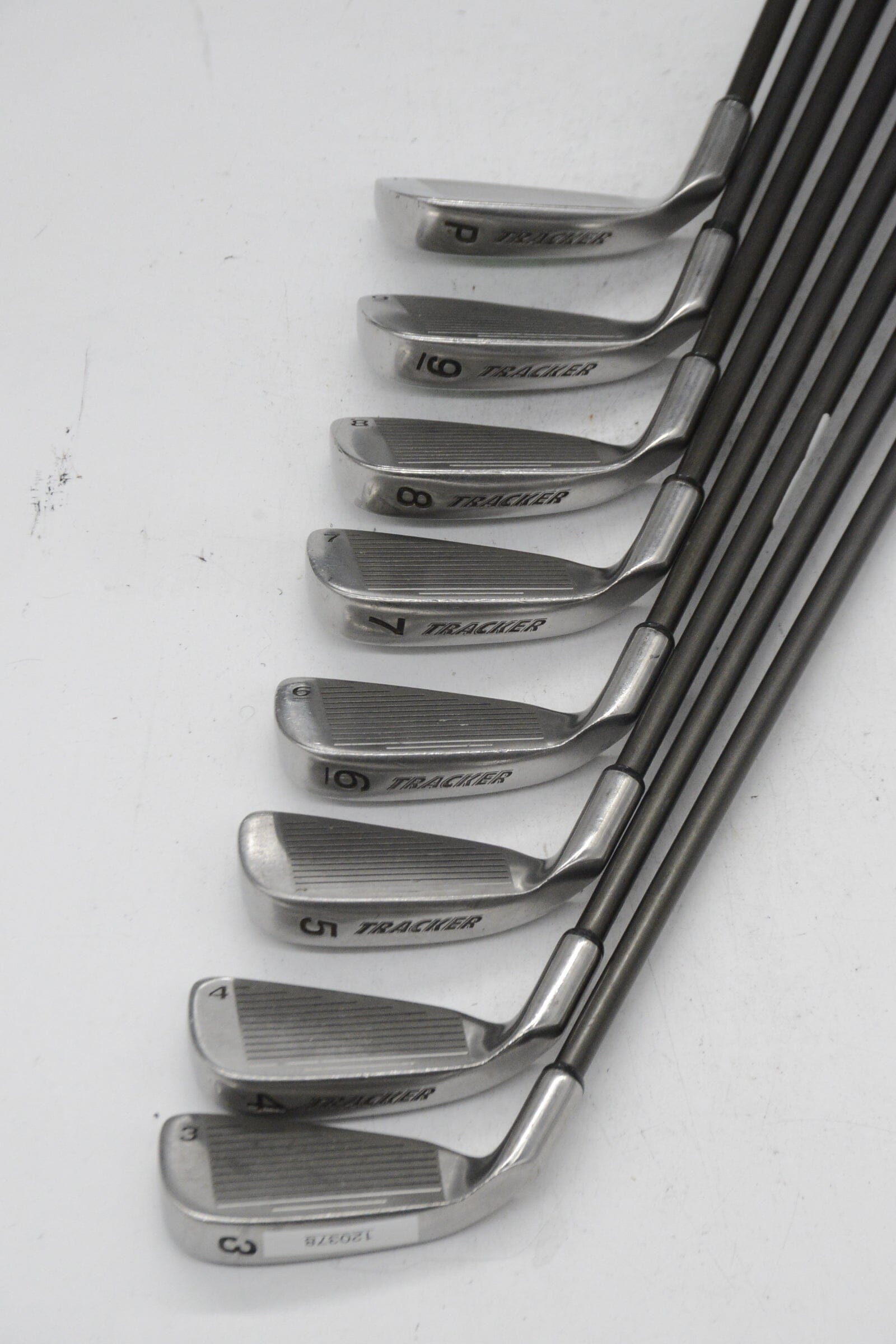 Tracker PinTracker 3-PW Iron Set R Flex -0.75" Golf Clubs GolfRoots 