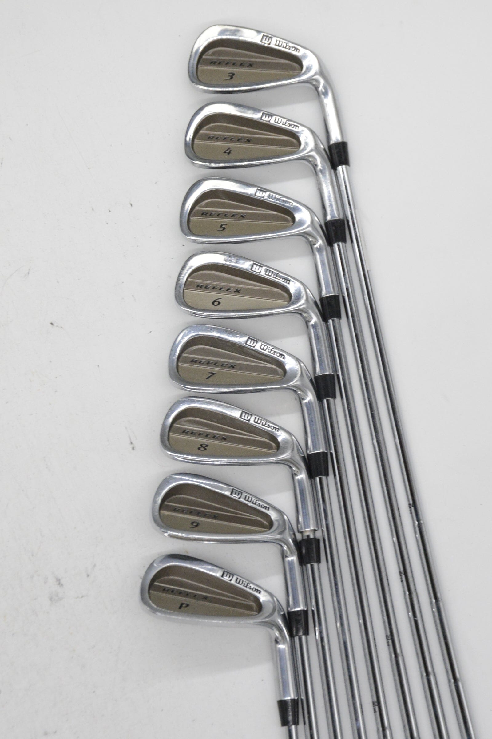 Wilson Reflex 3-PW Iron Set S Flex -1.75" Golf Clubs GolfRoots 