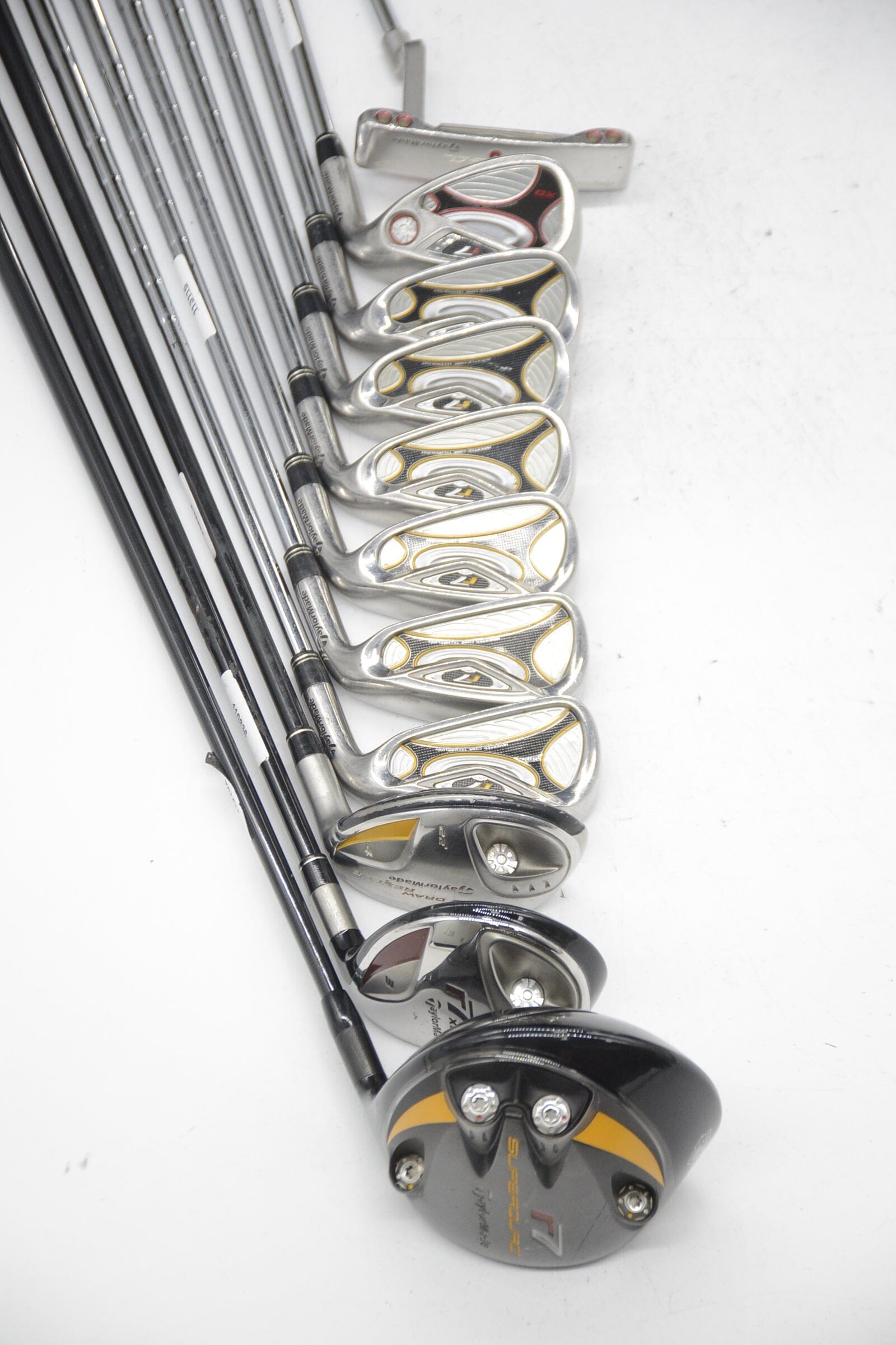 TaylorMade R7 Mixed Full Set S Flex Std Length Golf Clubs GolfRoots 