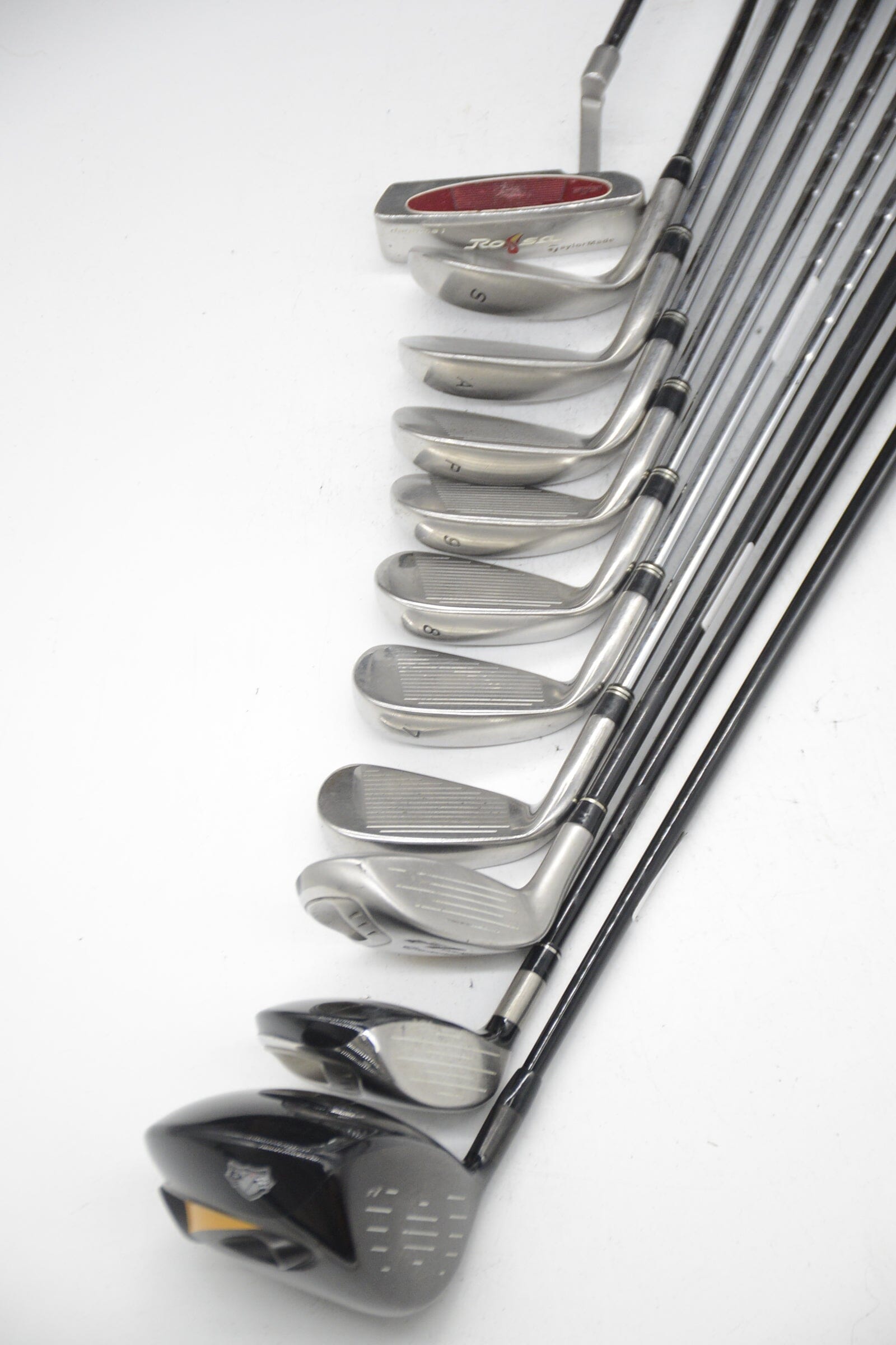 TaylorMade R7 Mixed Full Set S Flex Std Length Golf Clubs GolfRoots 