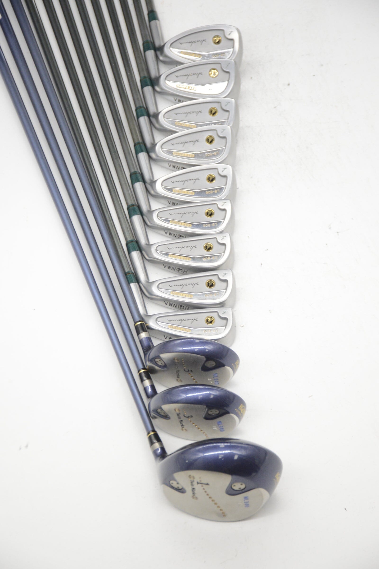Women's Honma LB-606 Mixed Full Set W Flex -0.25" Golf Clubs GolfRoots 