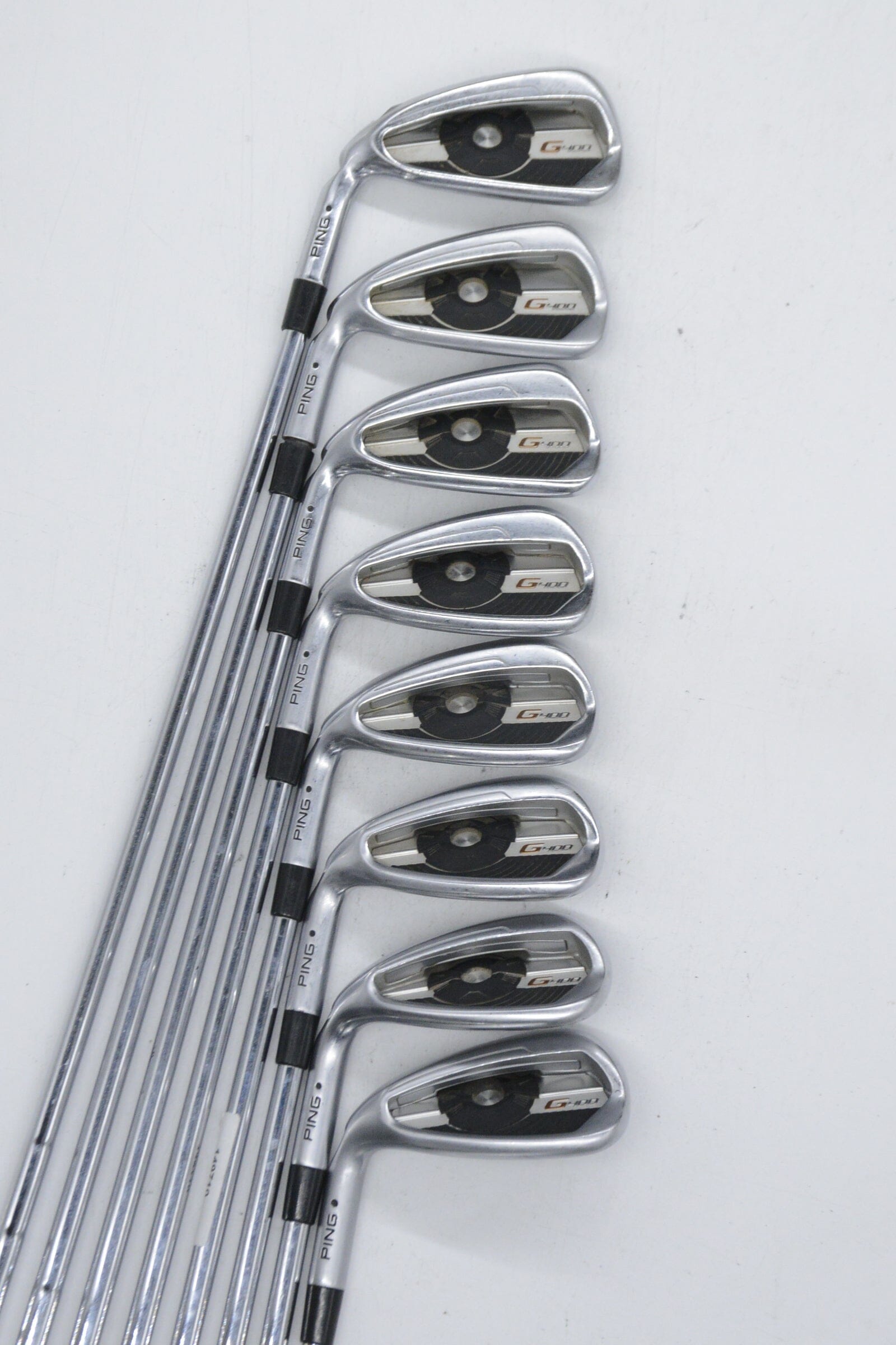 Lefty Ping G400 5-SW Iron Set R Flex +0.25" Golf Clubs GolfRoots 