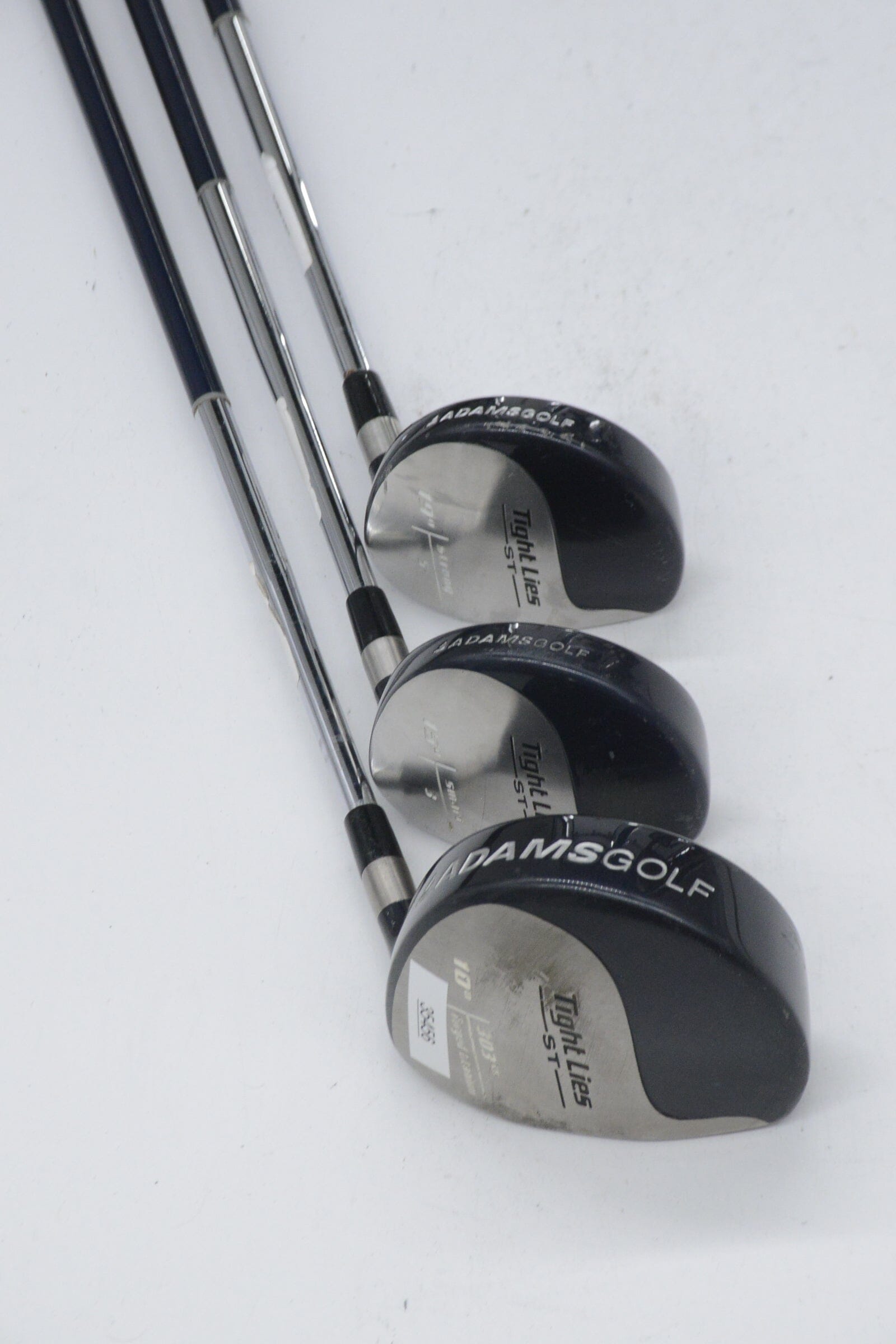 Adams Tight Lies ST D, 3W, 5W Wood Set S Flex Golf Clubs GolfRoots 