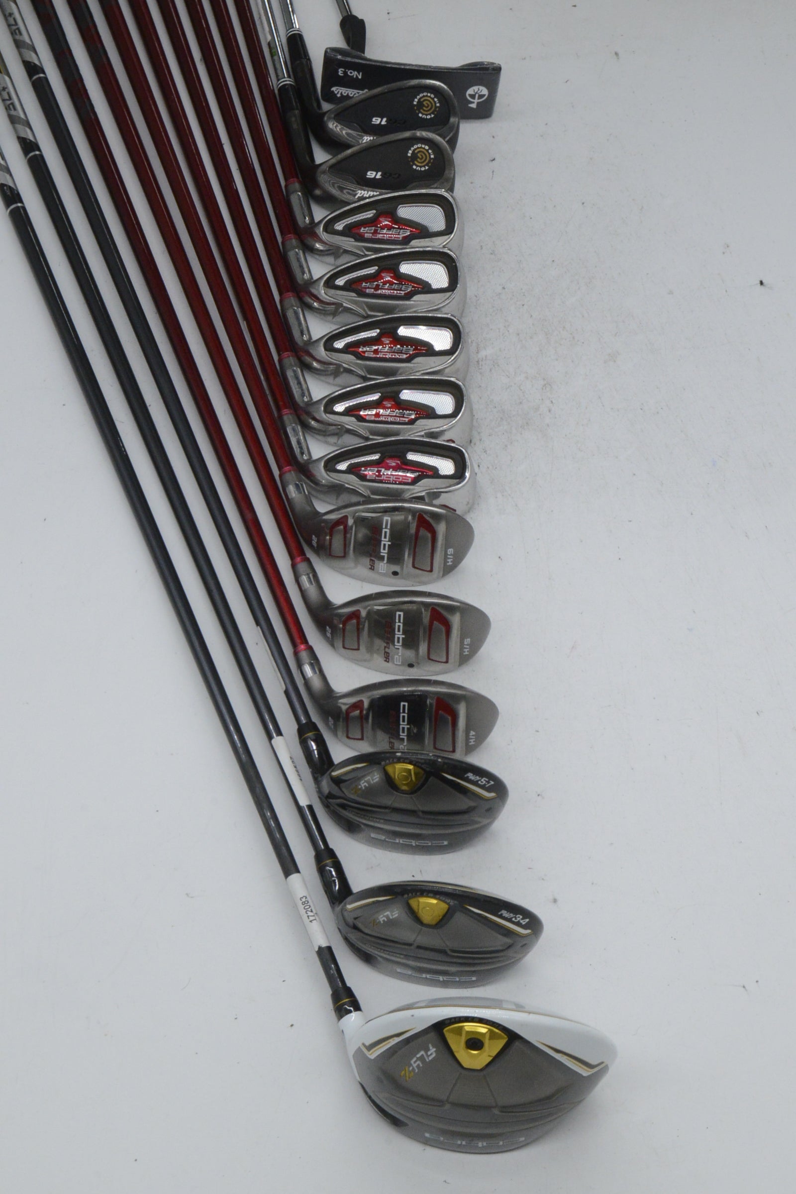 Cobra Baffler Hybrid Combo Mixed Full Set SR Flex -0.25"