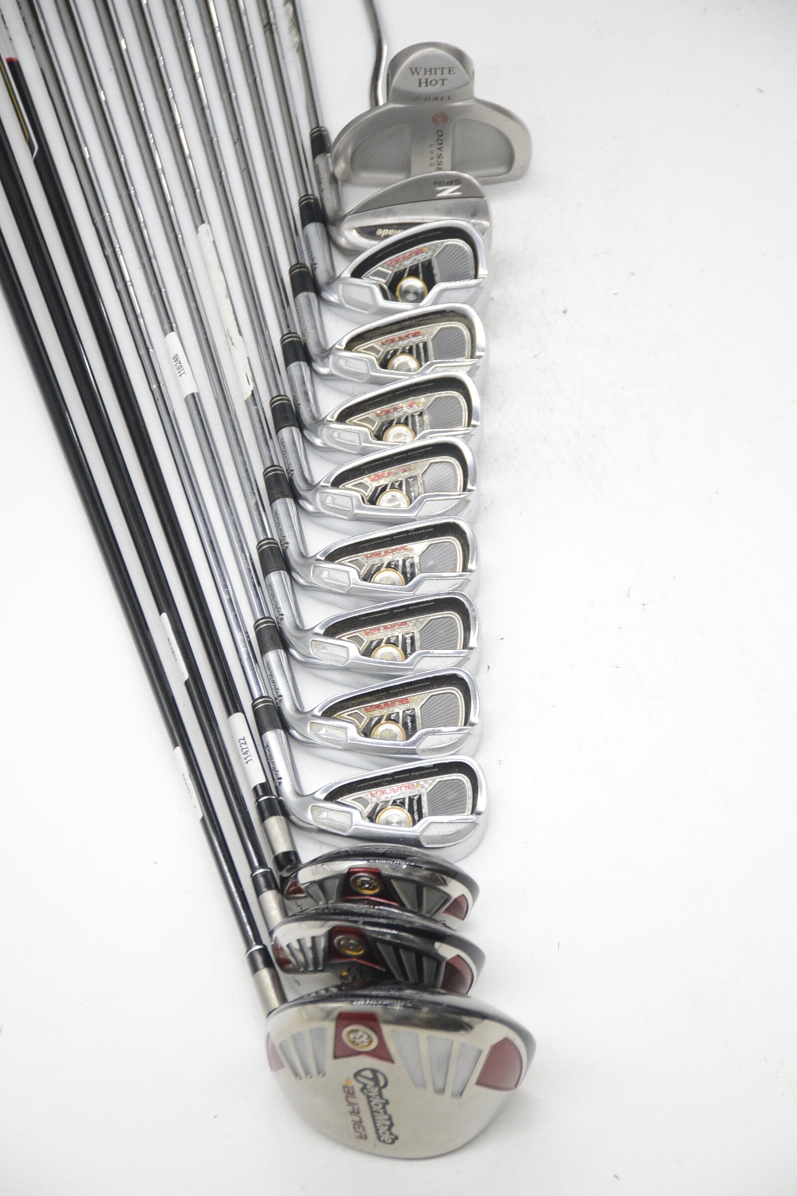 TaylorMade Tour Burner Mixed Full Set R Flex Std Length Golf Clubs GolfRoots 