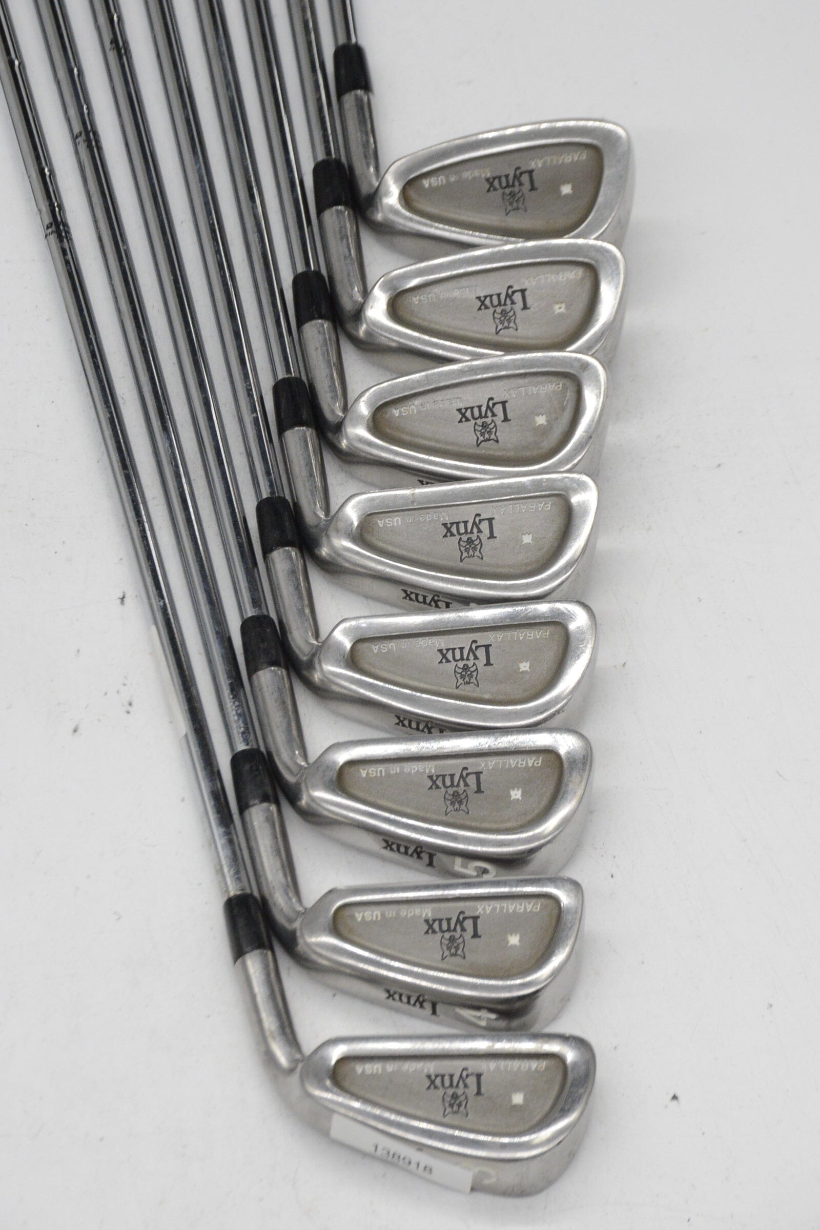 Lynx Parralax 3-PW Iron Set R Flex -0.25" Golf Clubs GolfRoots 