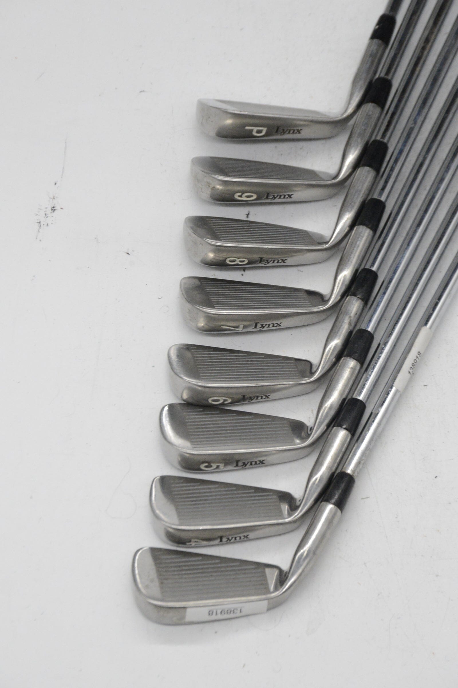 Lynx Parralax 3-PW Iron Set R Flex -0.25" Golf Clubs GolfRoots 