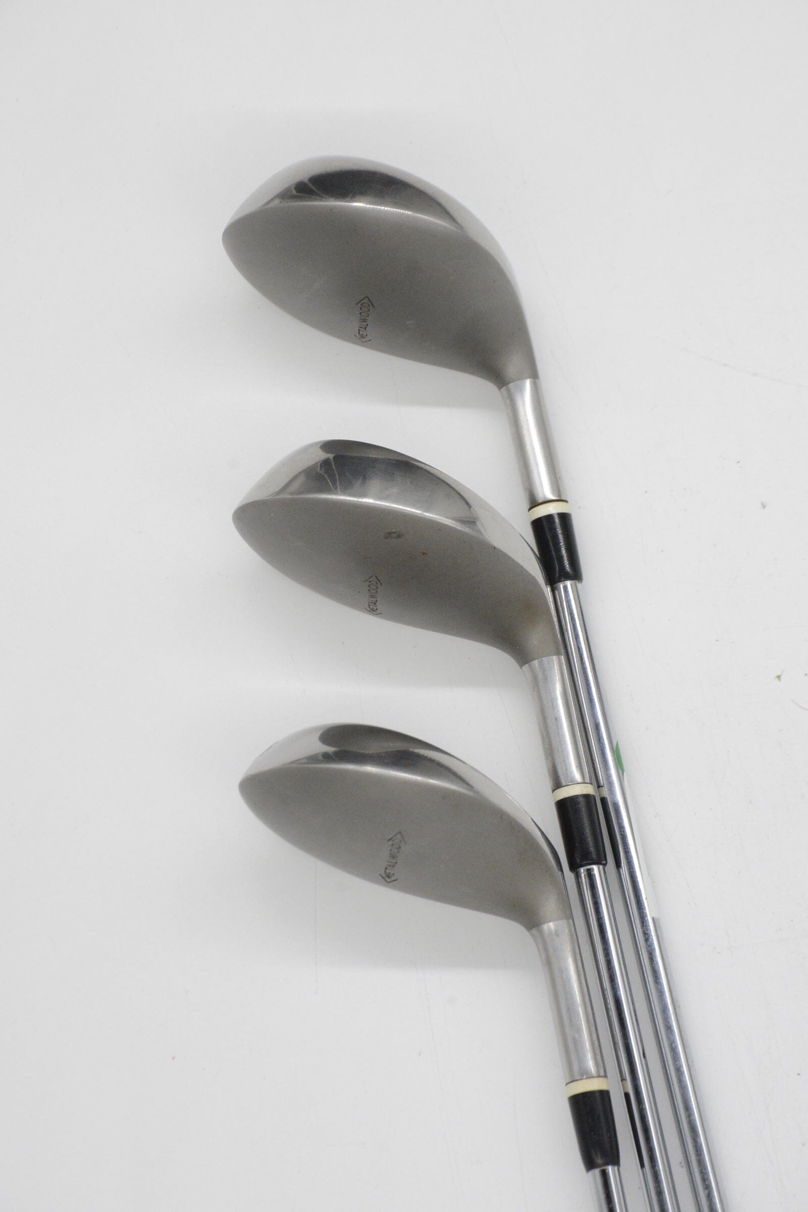 TaylorMade Metal Wood D, 3W, 5W Wood Set S Flex Golf Clubs GolfRoots 
