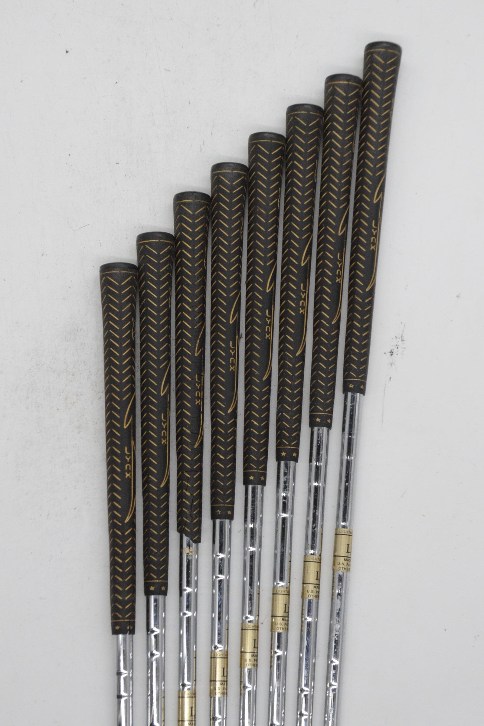 Lynx Parralax 3-PW Iron Set R Flex -0.25" Golf Clubs GolfRoots 